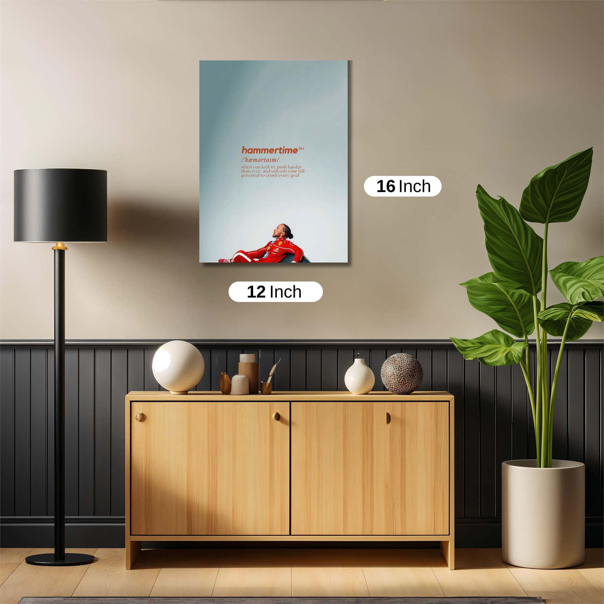 Hamilton Relaxed Safe Wall Magnetic / M