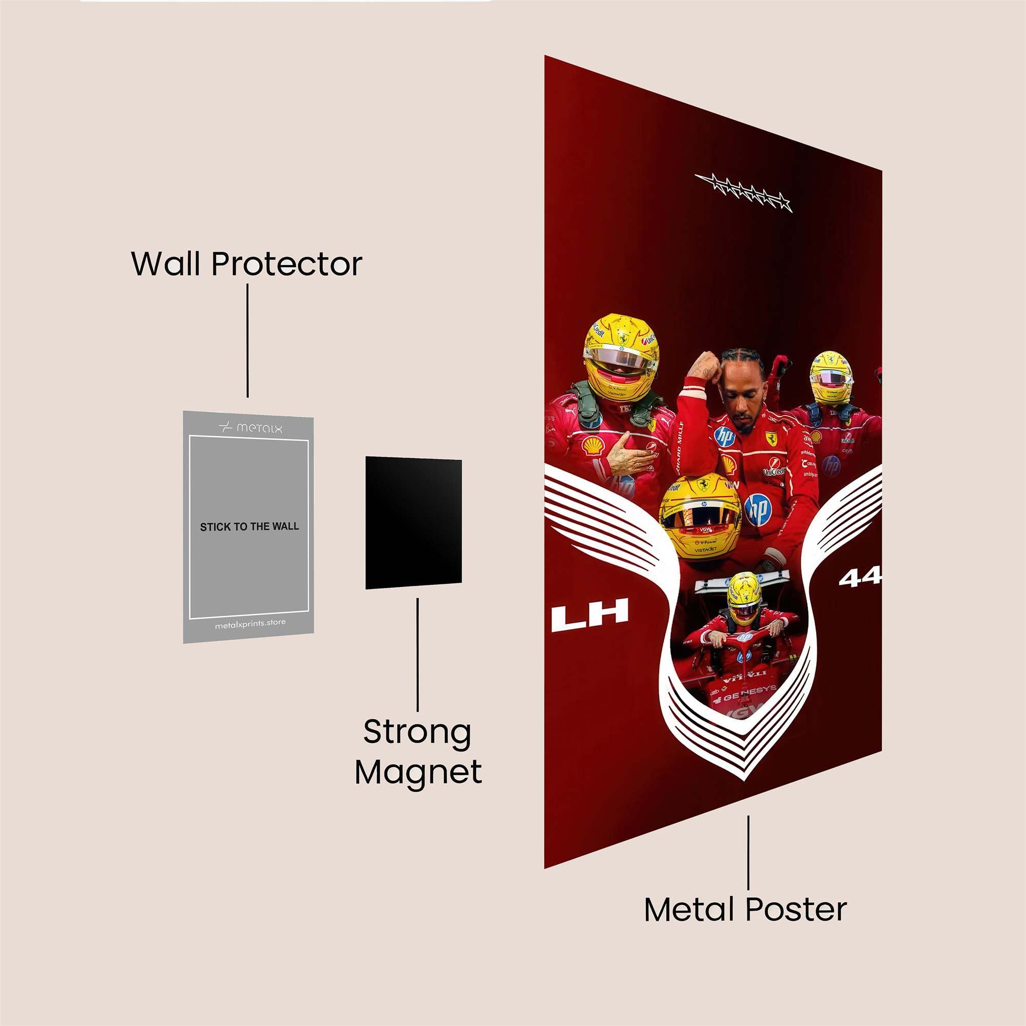 Hamilton Triumphant Safe Wall Magnetic / M