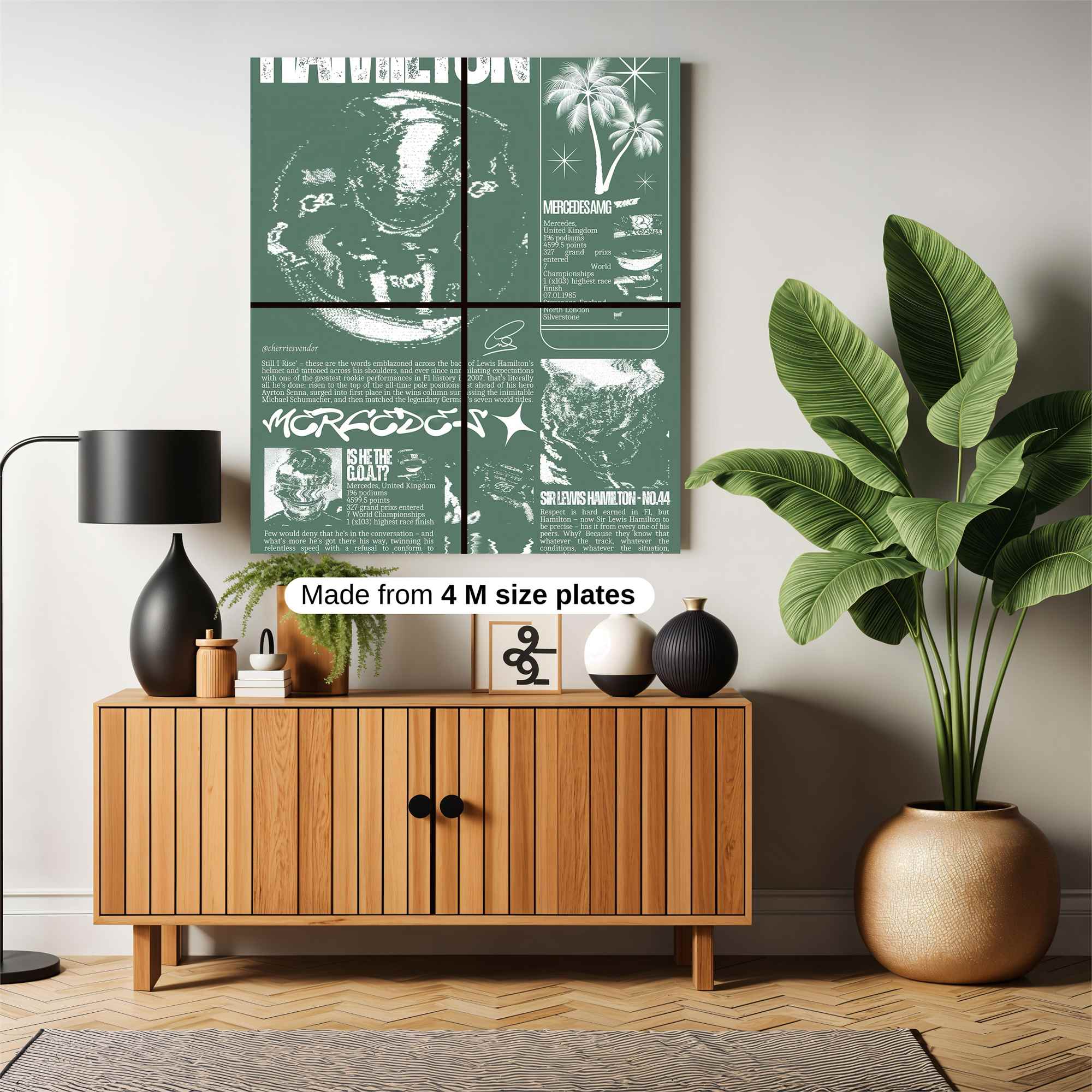 Hamilton Triumph Safe Wall Magnetic / M