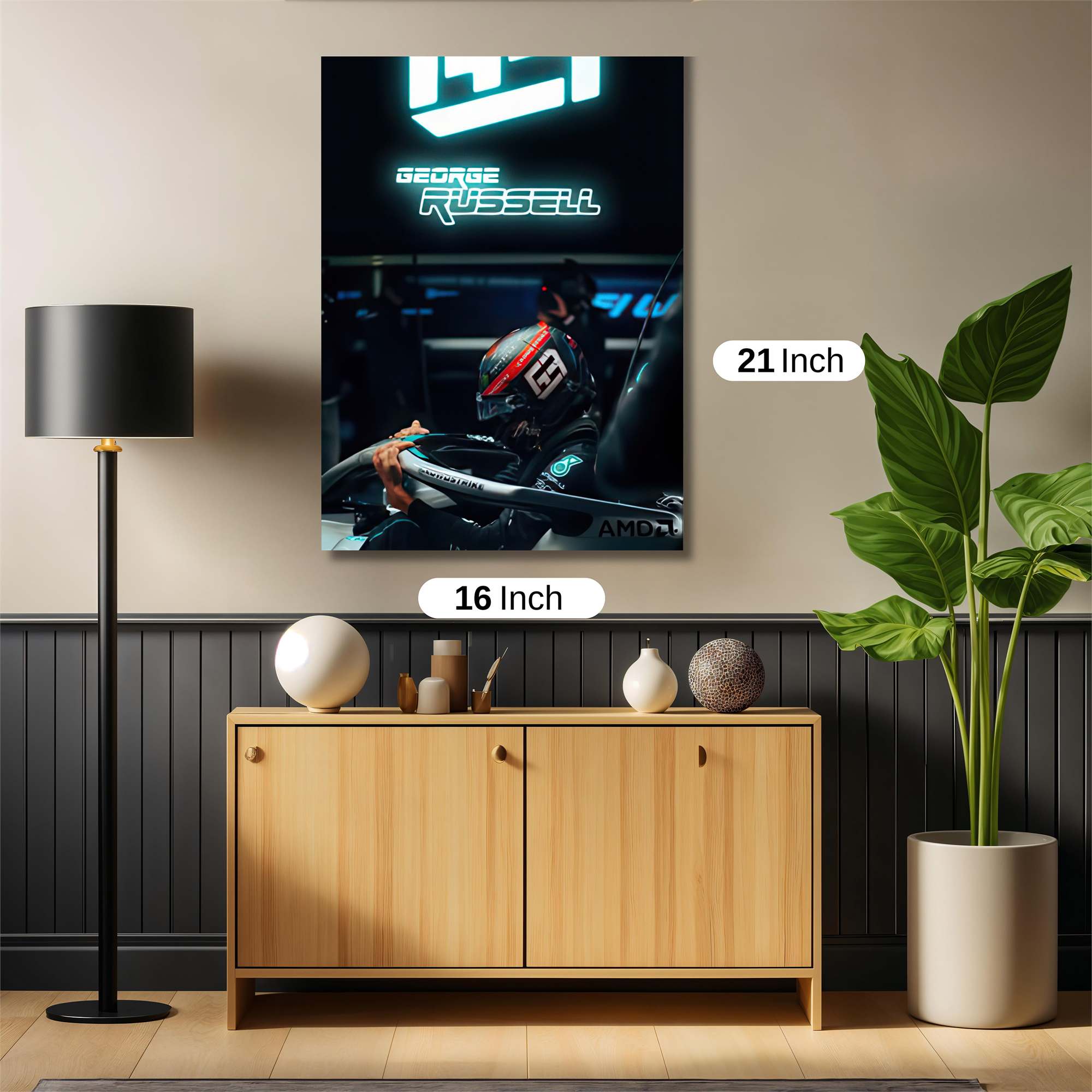 George Radiant Safe Wall Magnetic / M