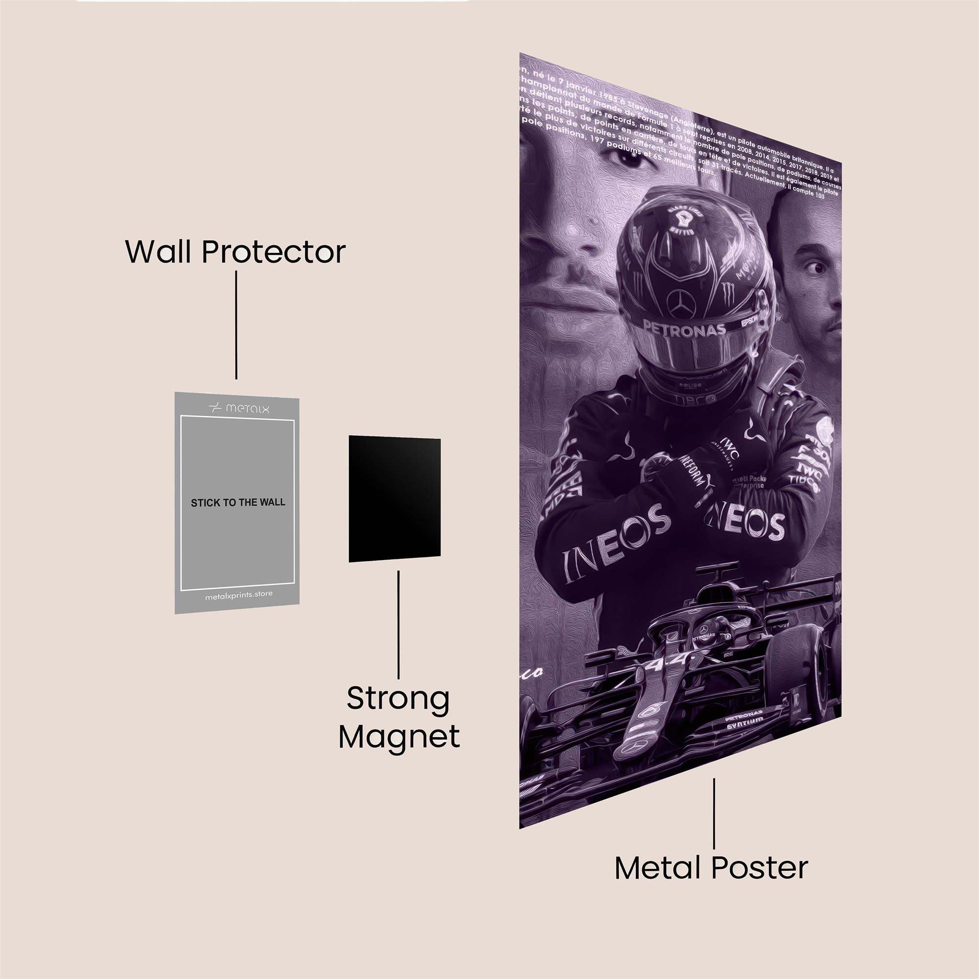 Hamilton Triumphant Safe Wall Magnetic / M