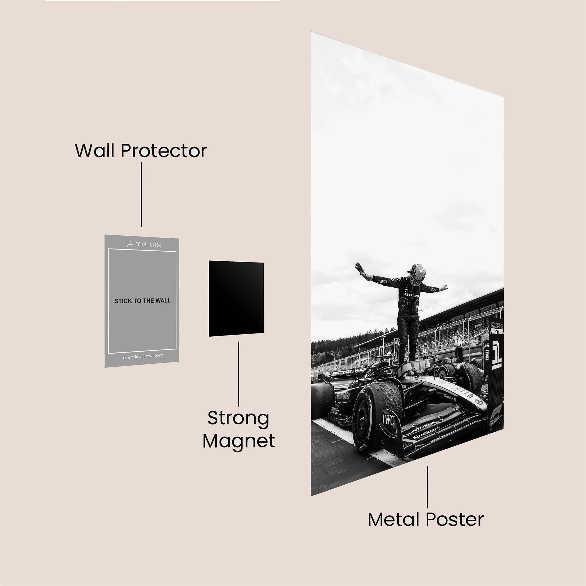 Victory Unleashed Safe Wall Magnetic / M