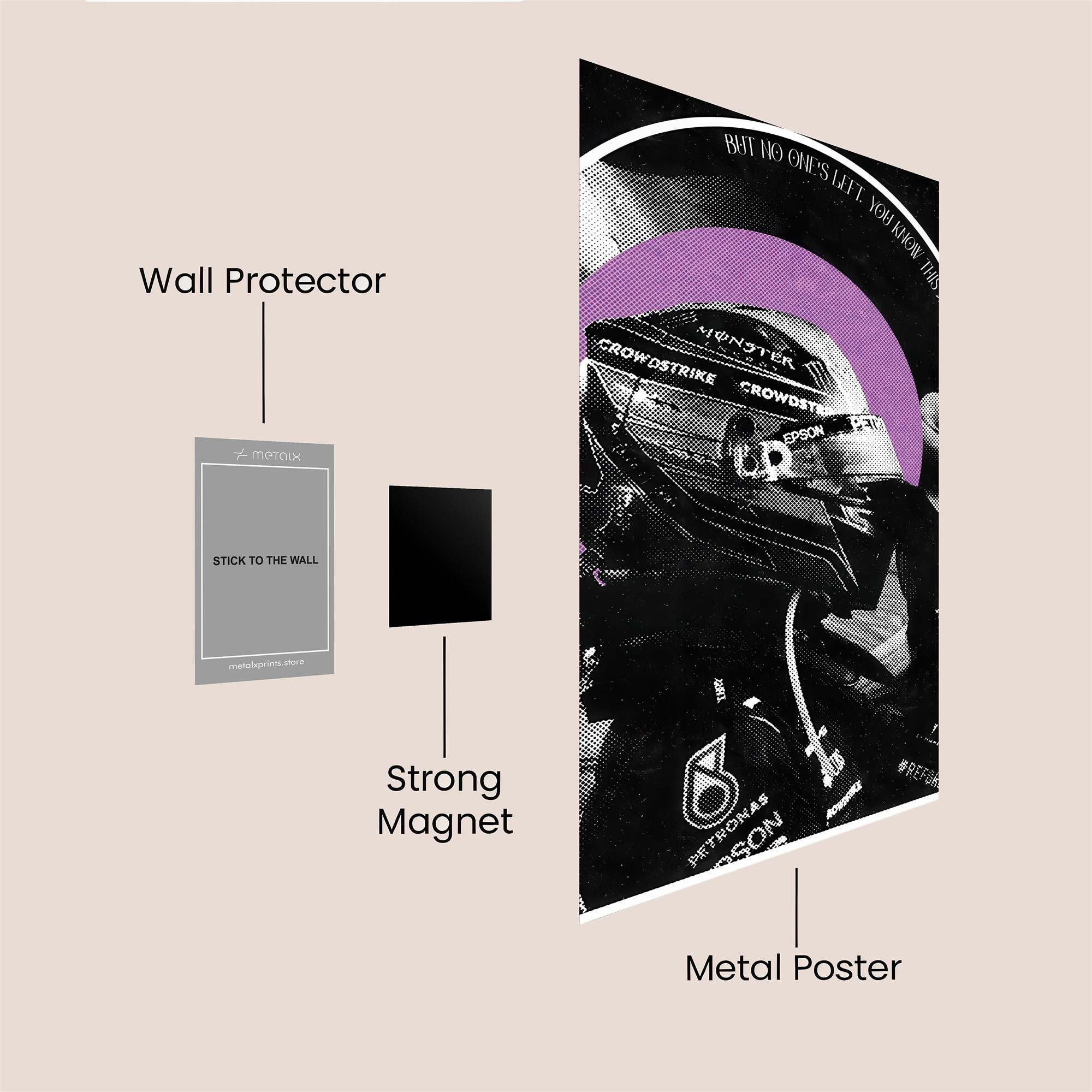 Hamilton Halo Safe Wall Magnetic / M
