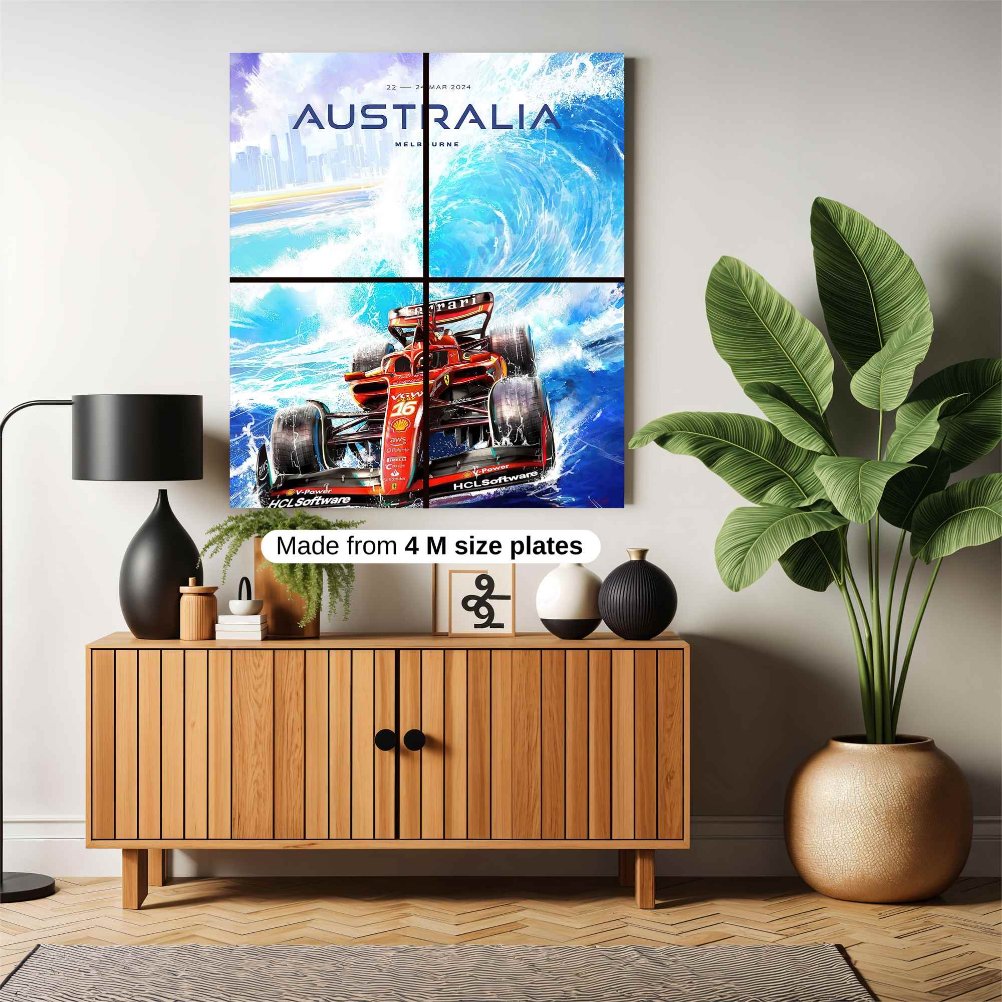 Ferrari Frenzy Safe Wall Magnetic / M