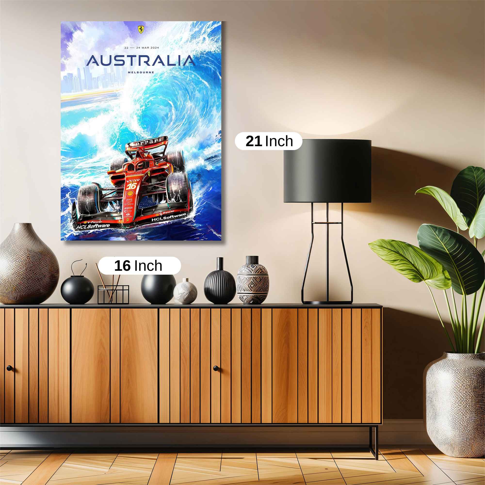 Ferrari Frenzy Safe Wall Magnetic / M