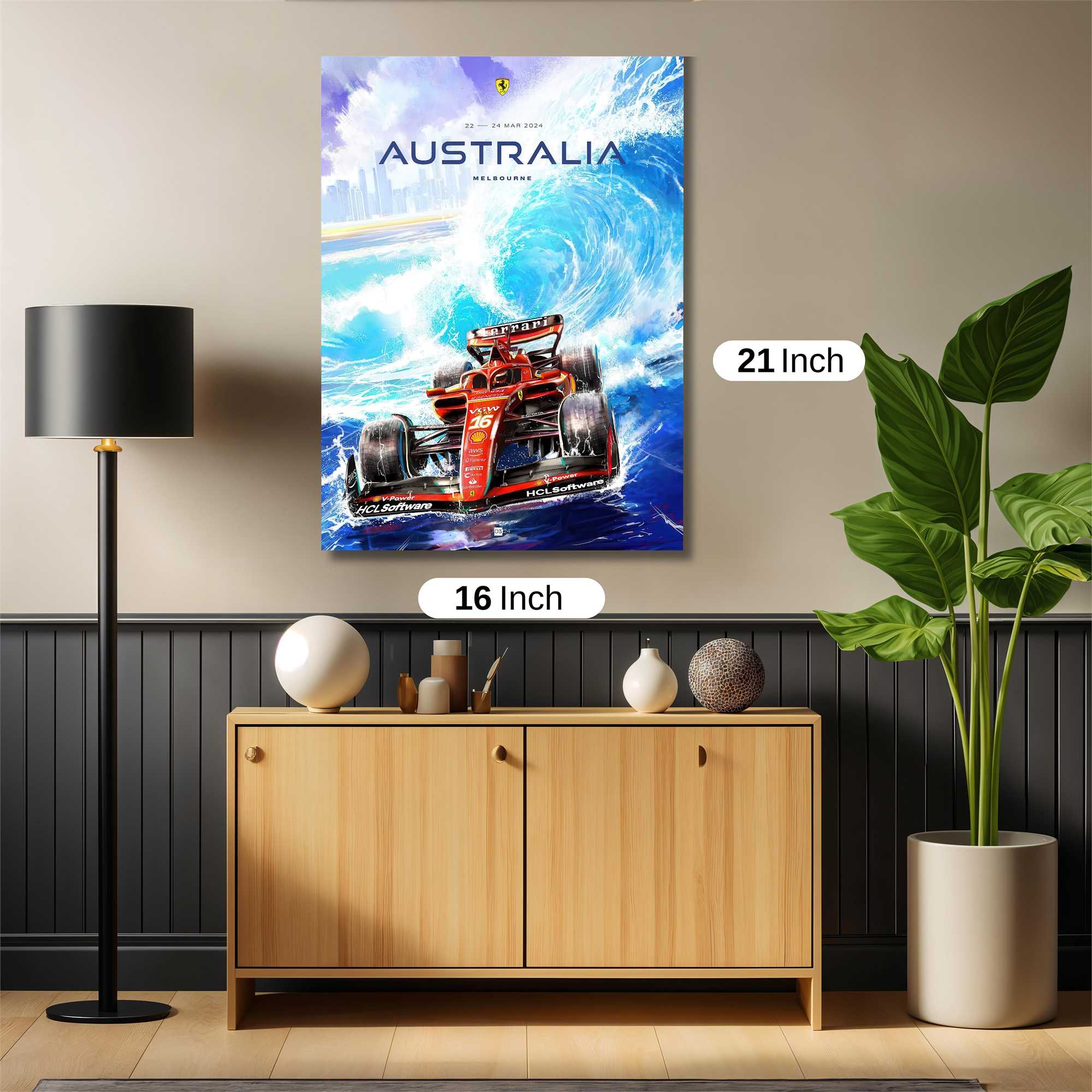 Ferrari Frenzy Safe Wall Magnetic / M