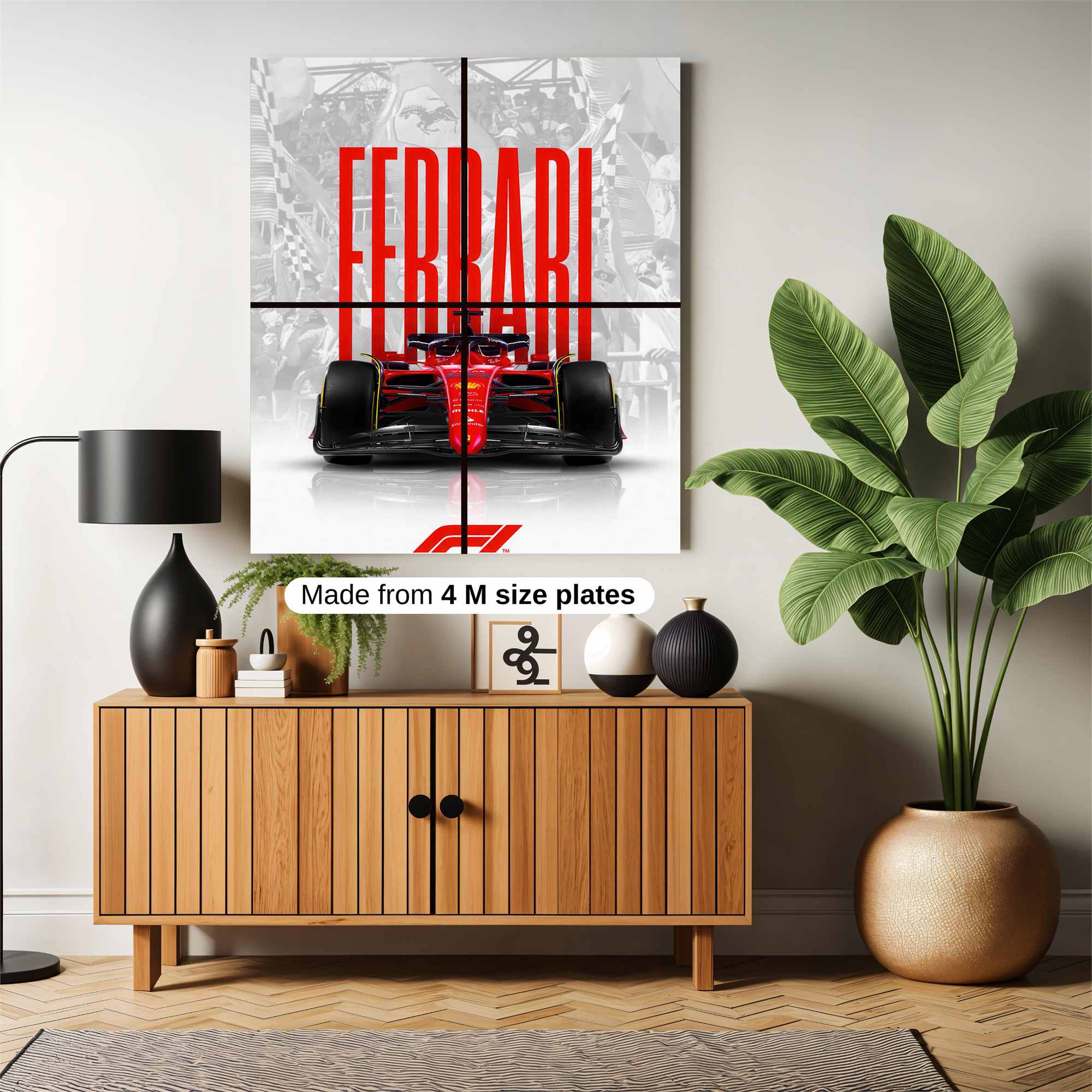 Ferrari Fervor Safe Wall Magnetic / M