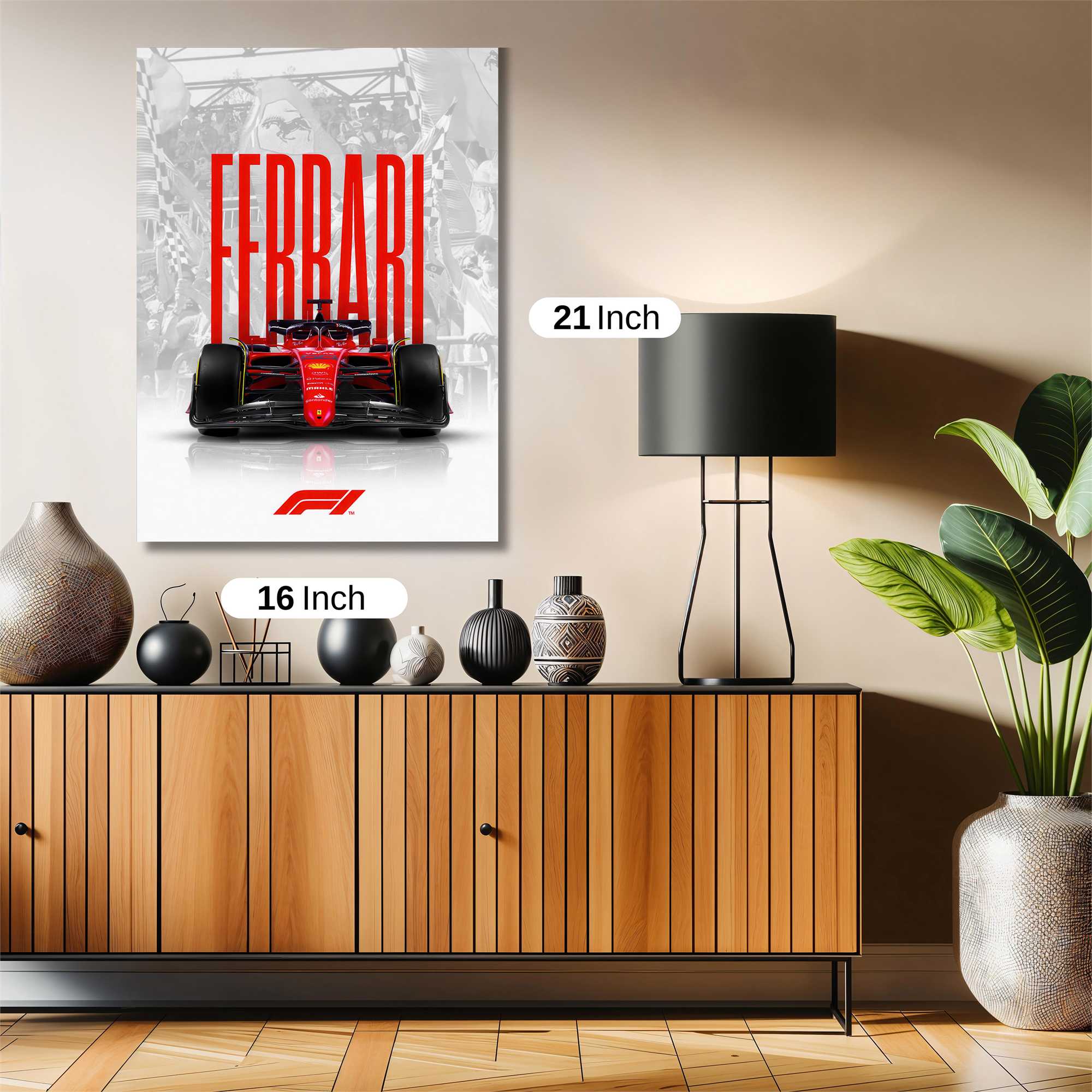 Ferrari Fervor Safe Wall Magnetic / M