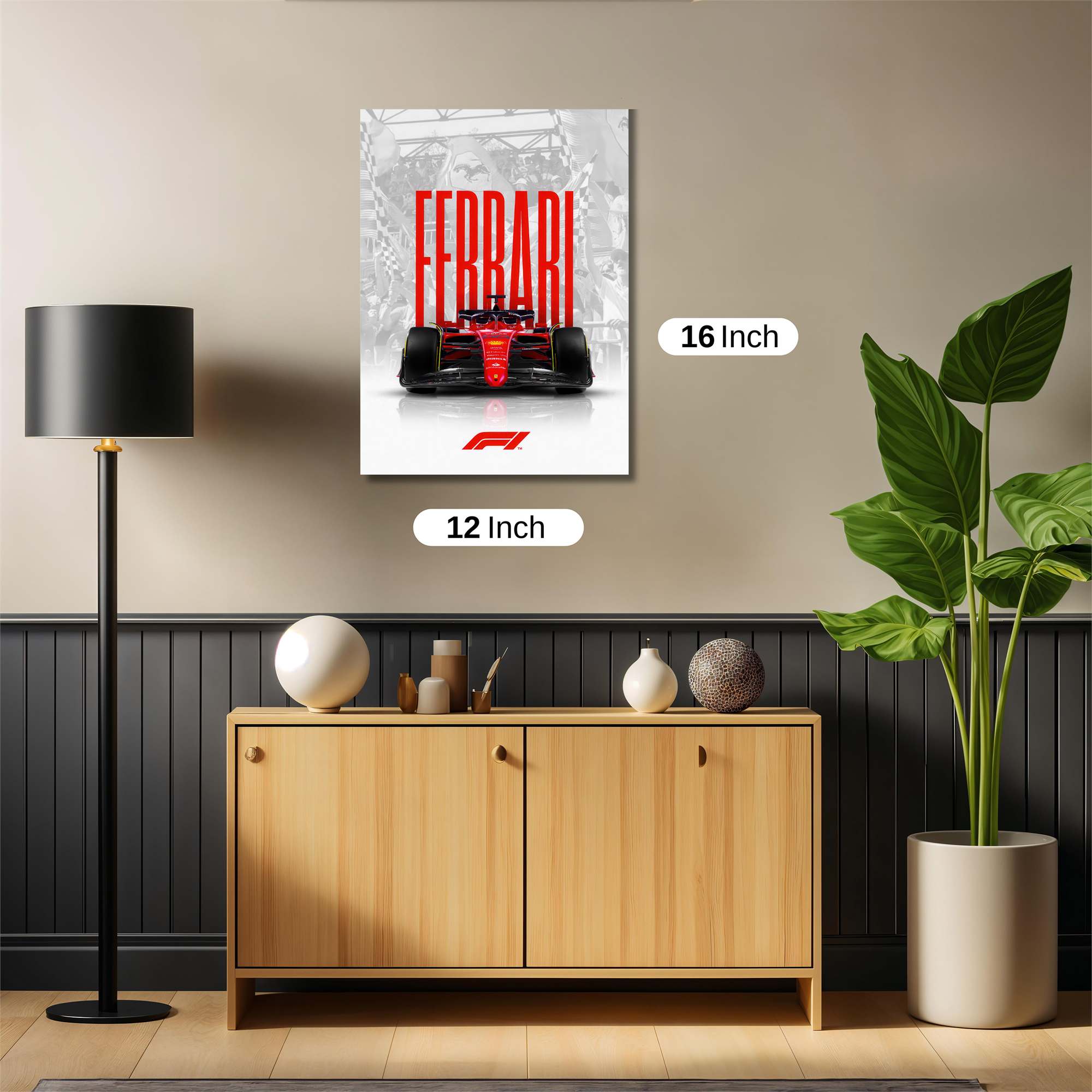 Ferrari Fervor Safe Wall Magnetic / M