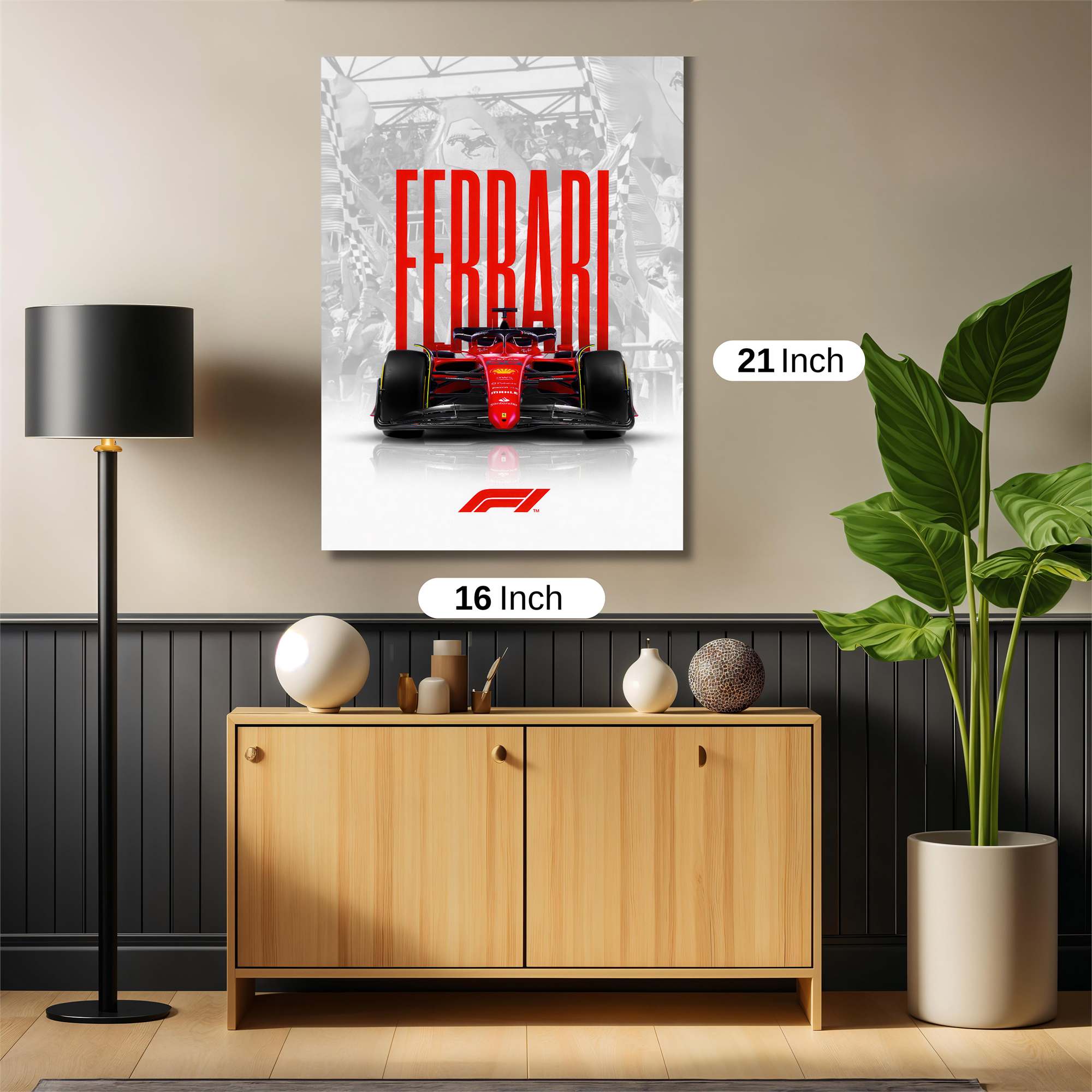 Ferrari Fervor Safe Wall Magnetic / M