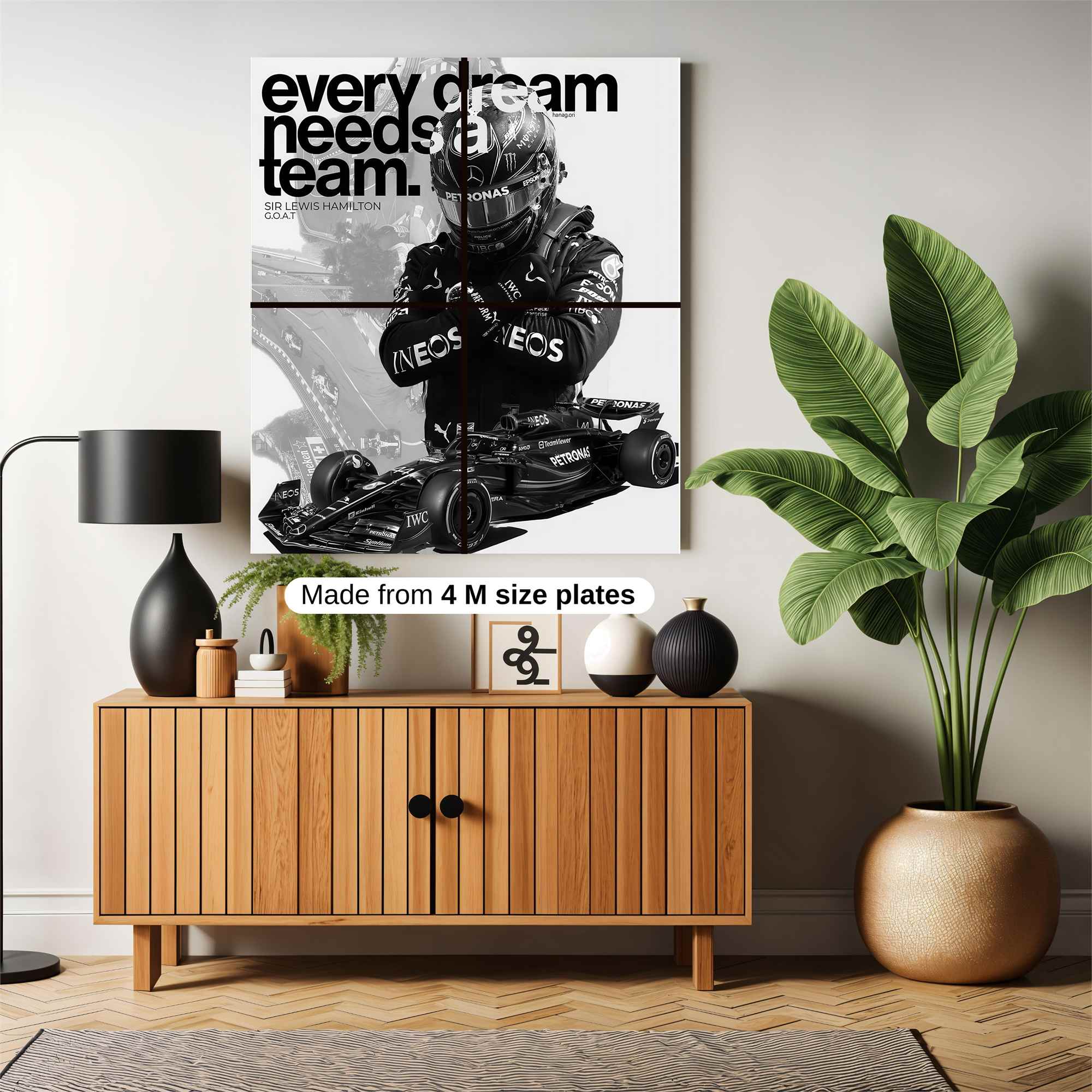 Hamilton Heroic Safe Wall Magnetic / M