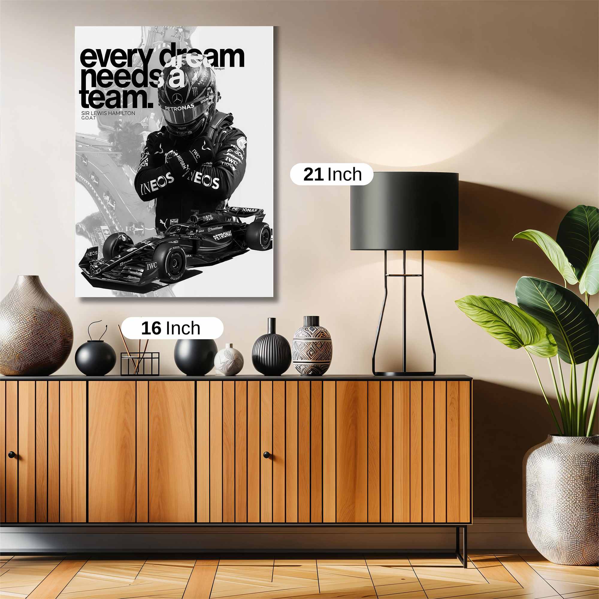 Hamilton Heroic Safe Wall Magnetic / M