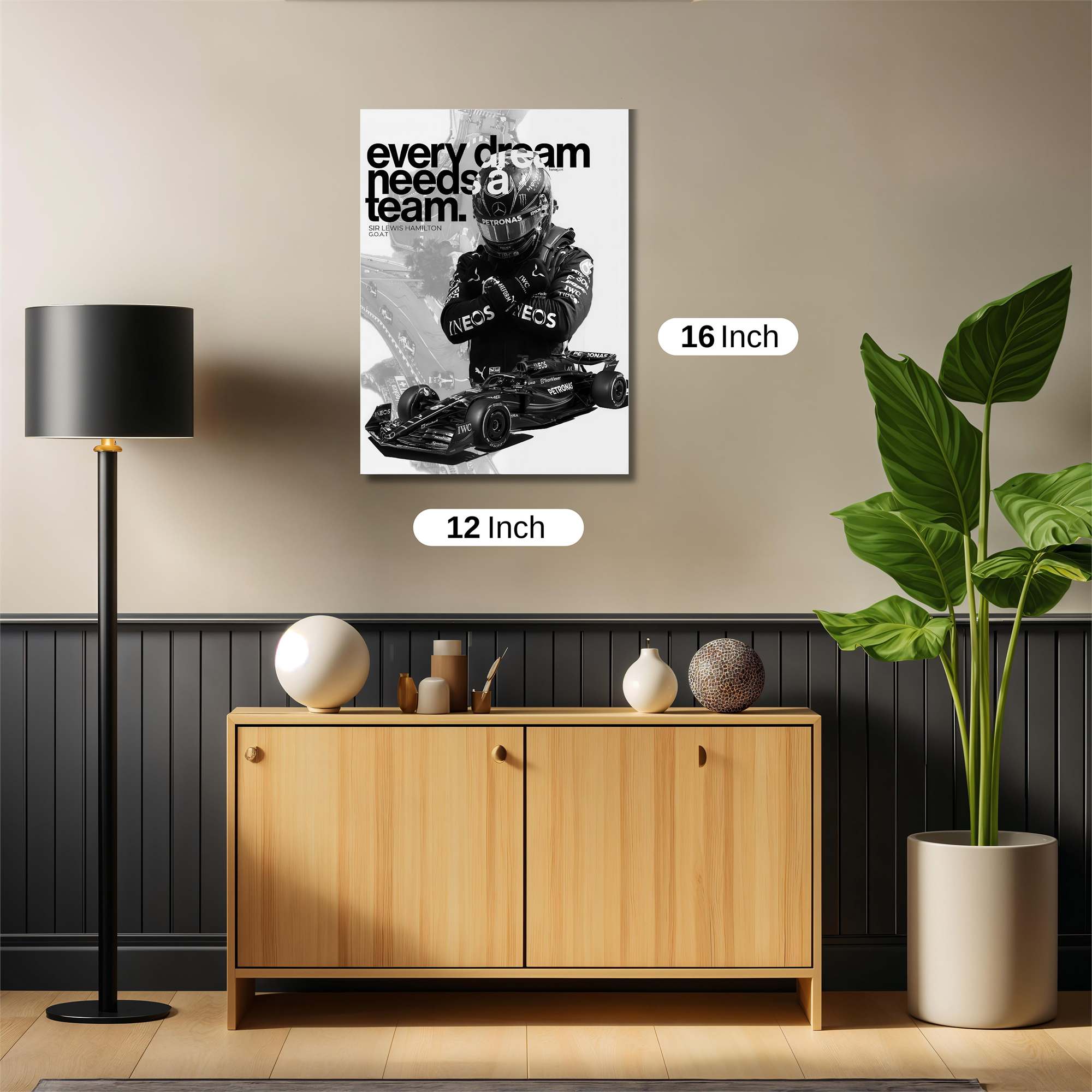 Hamilton Heroic Safe Wall Magnetic / M