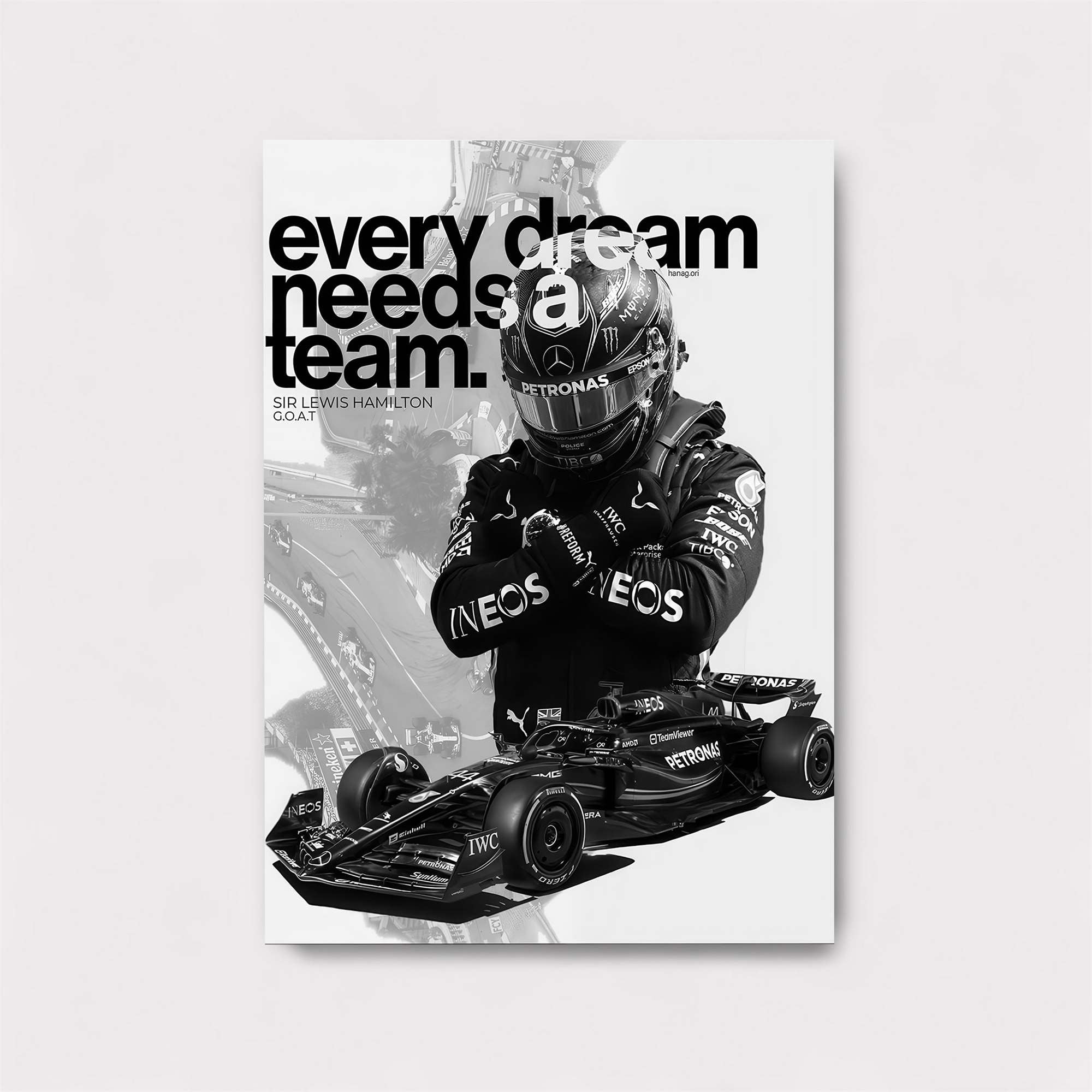 Hamilton Heroic Safe Wall Magnetic / M