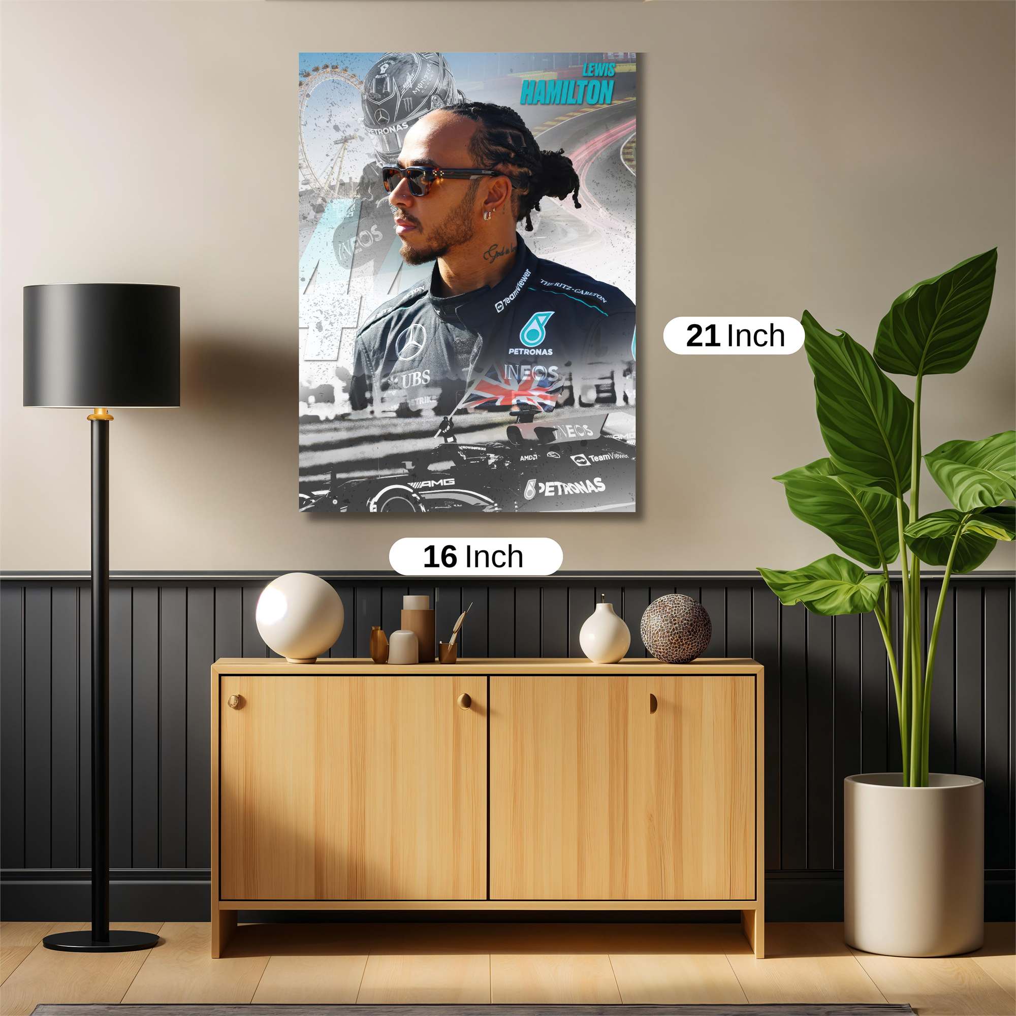 Hamilton Heroic Safe Wall Magnetic / M