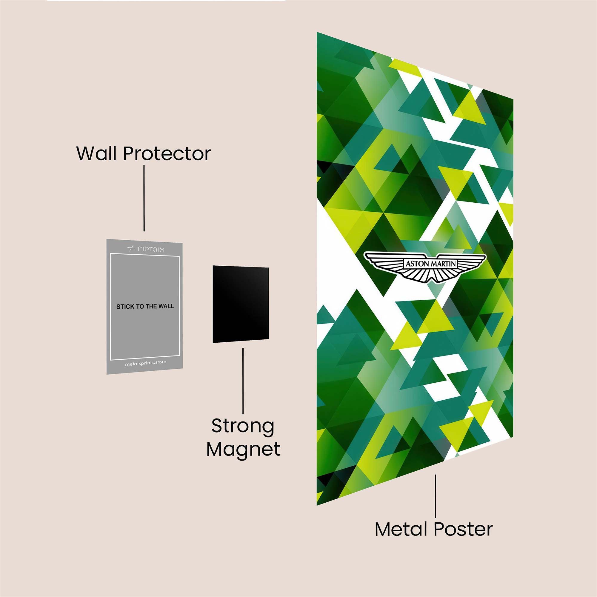 Aston Vibrant Safe Wall Magnetic / M
