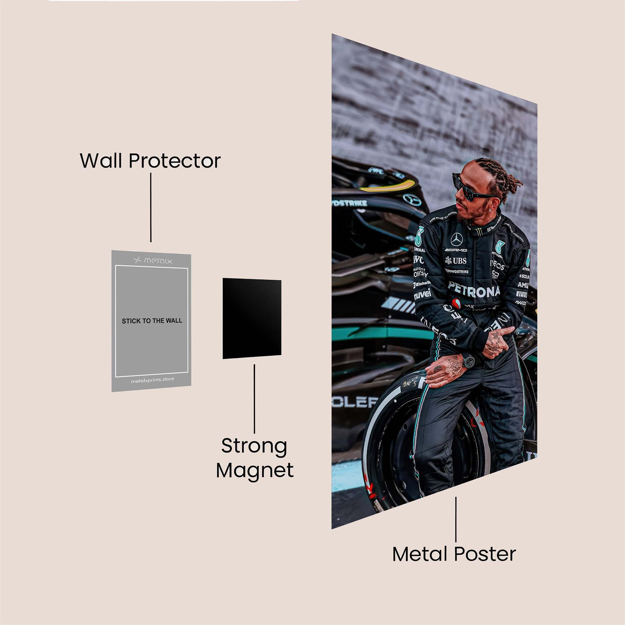 Hamilton Regal Safe Wall Magnetic / M