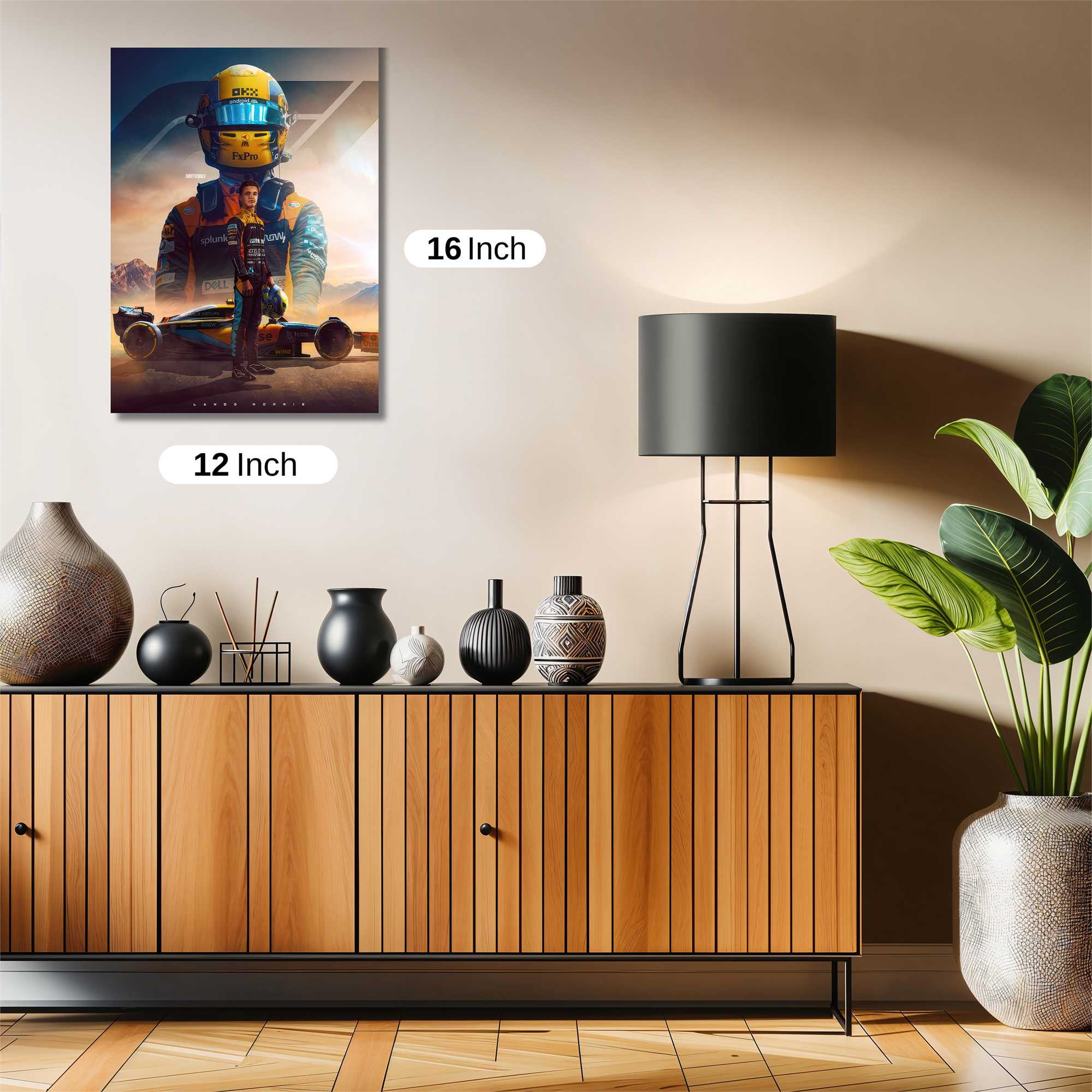 Piastri Passion Safe Wall Magnetic / M