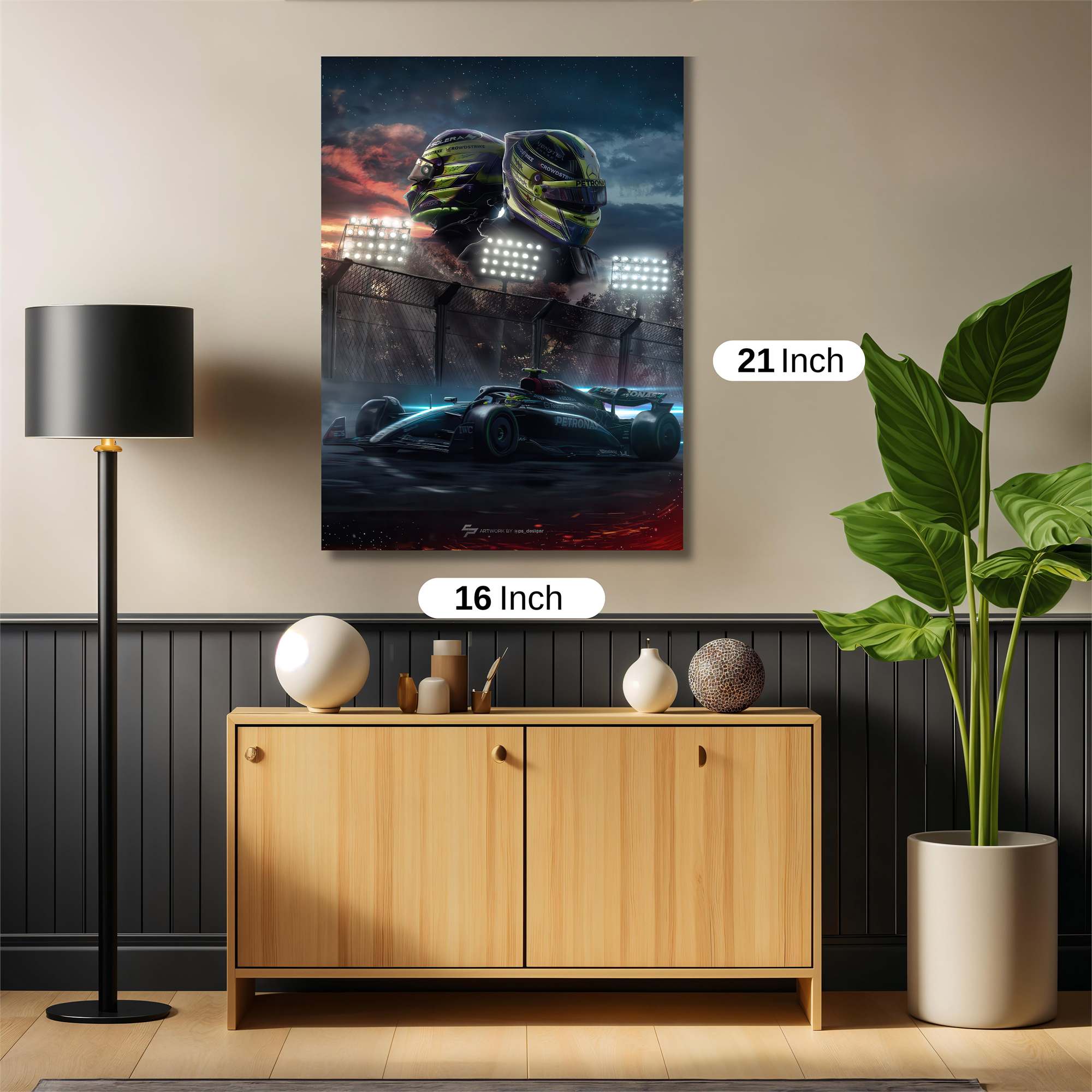 Verstappen Victorious Safe Wall Magnetic / M