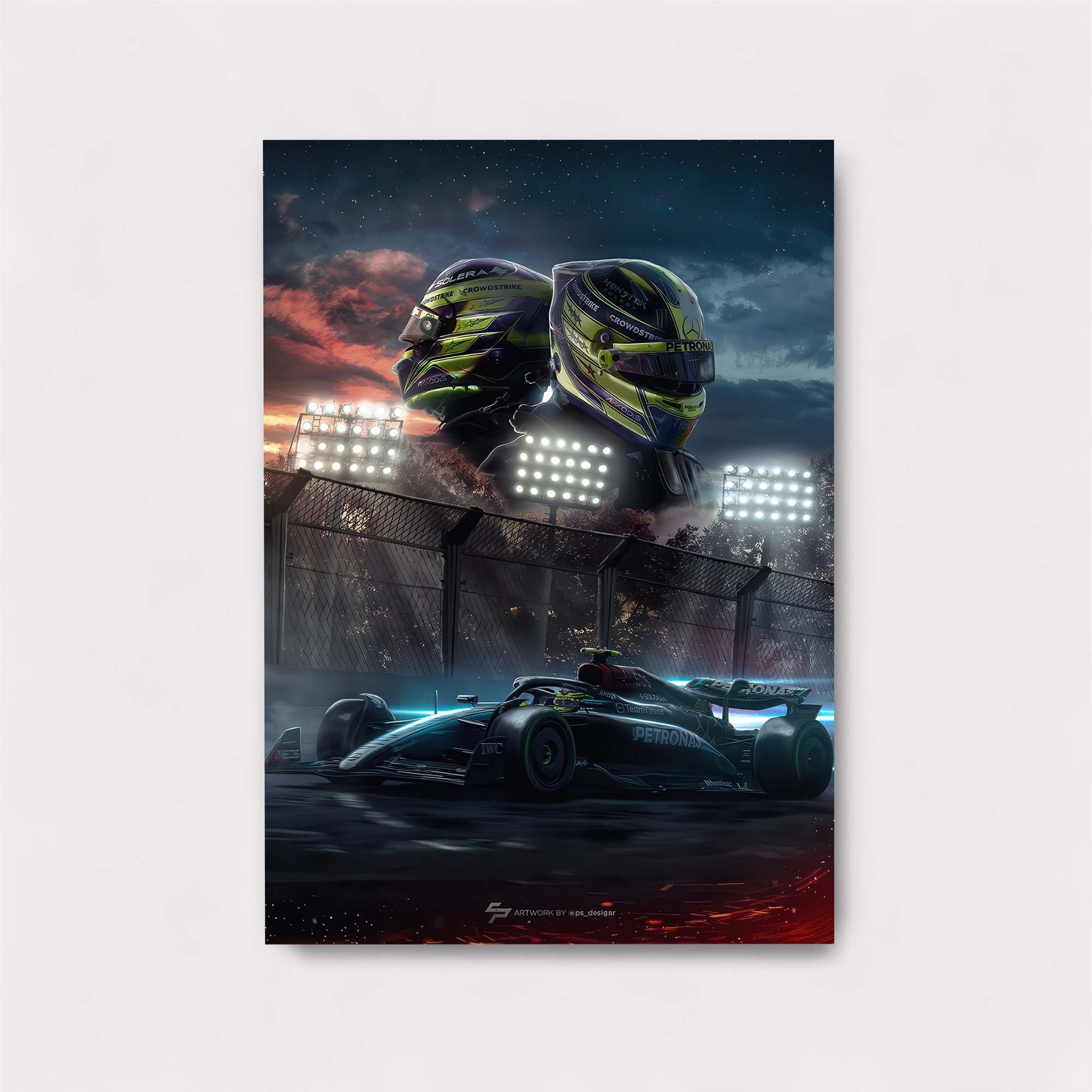 Verstappen Victorious Safe Wall Magnetic / M