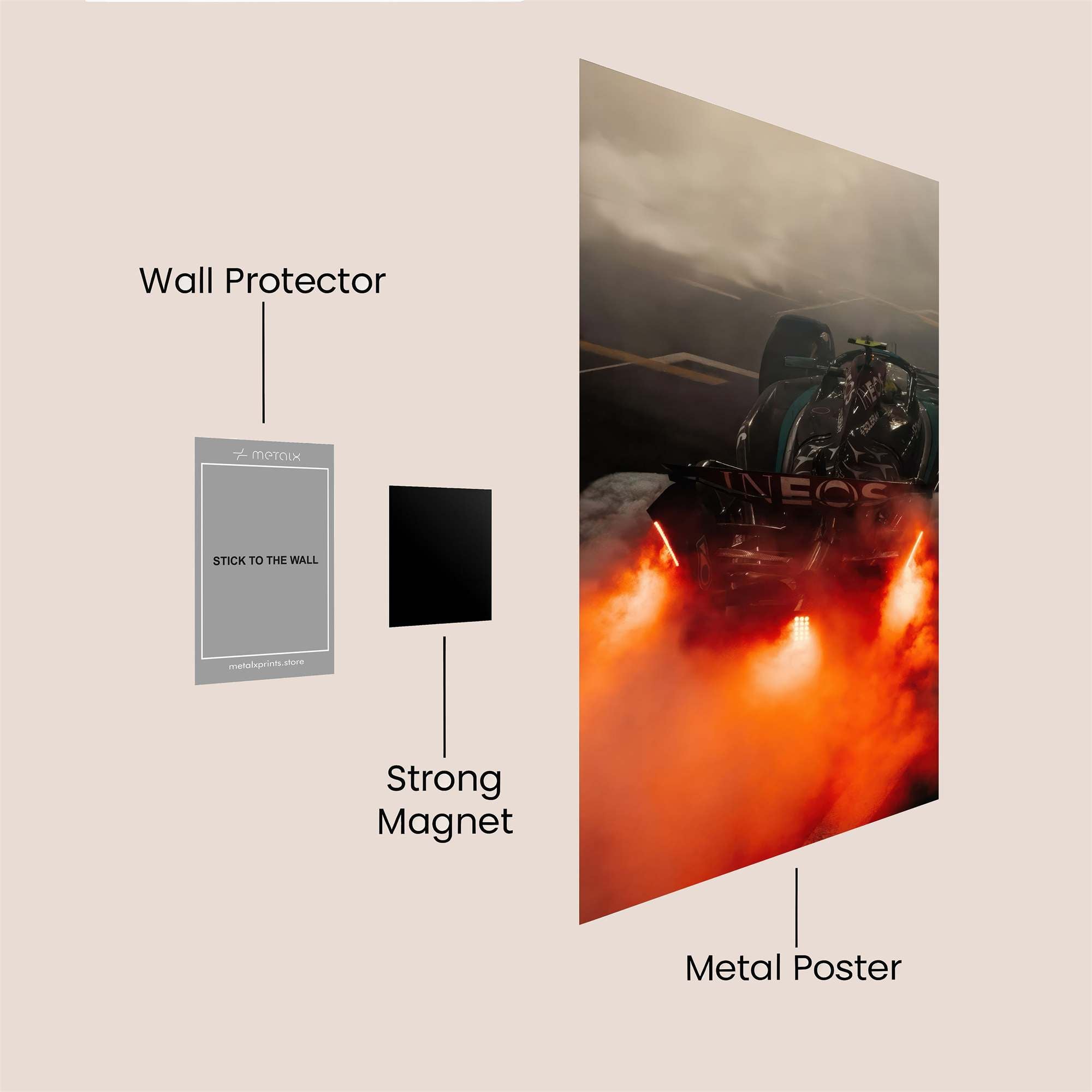 McLaren Inferno Safe Wall Magnetic / M
