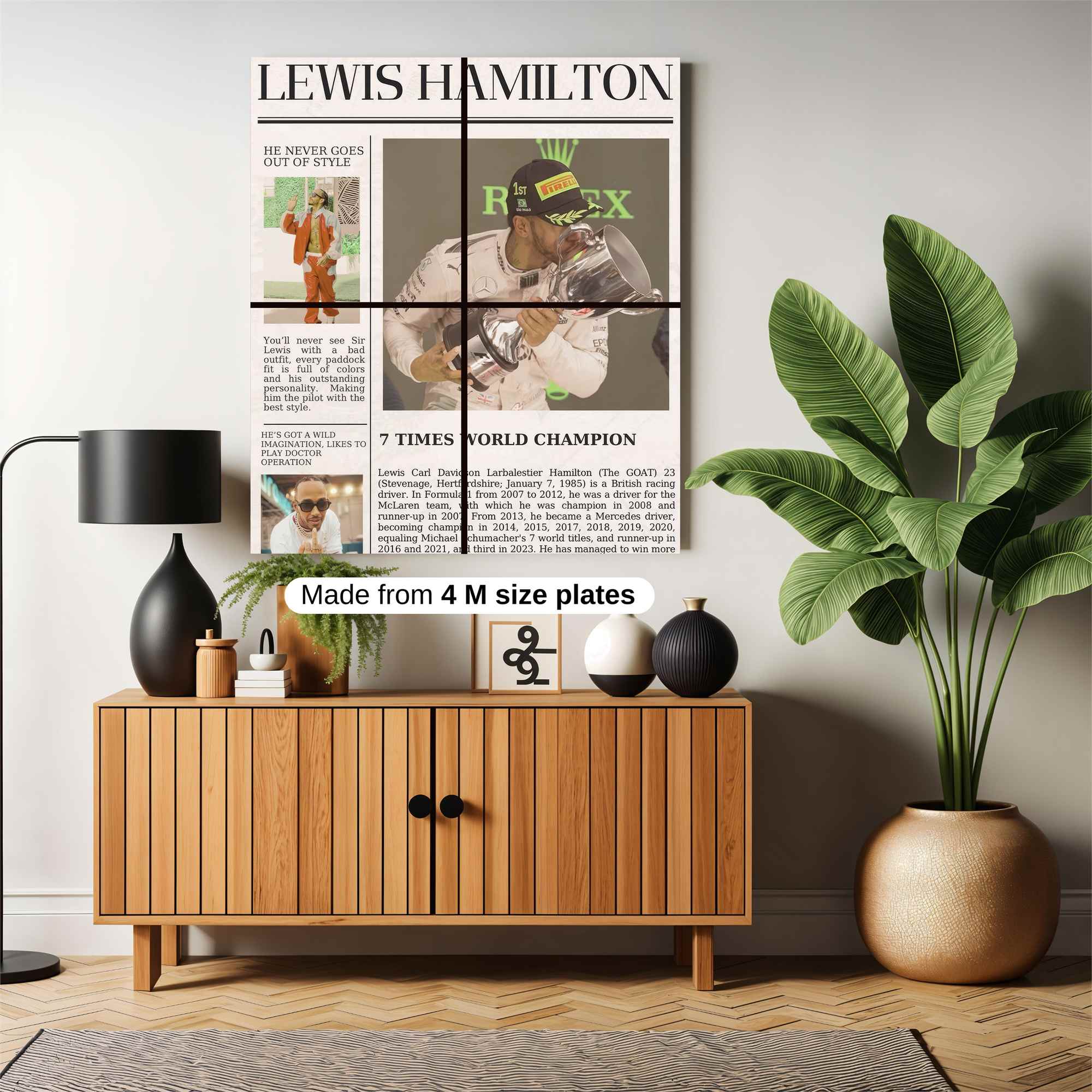 Hamilton Triumphant Safe Wall Magnetic / M