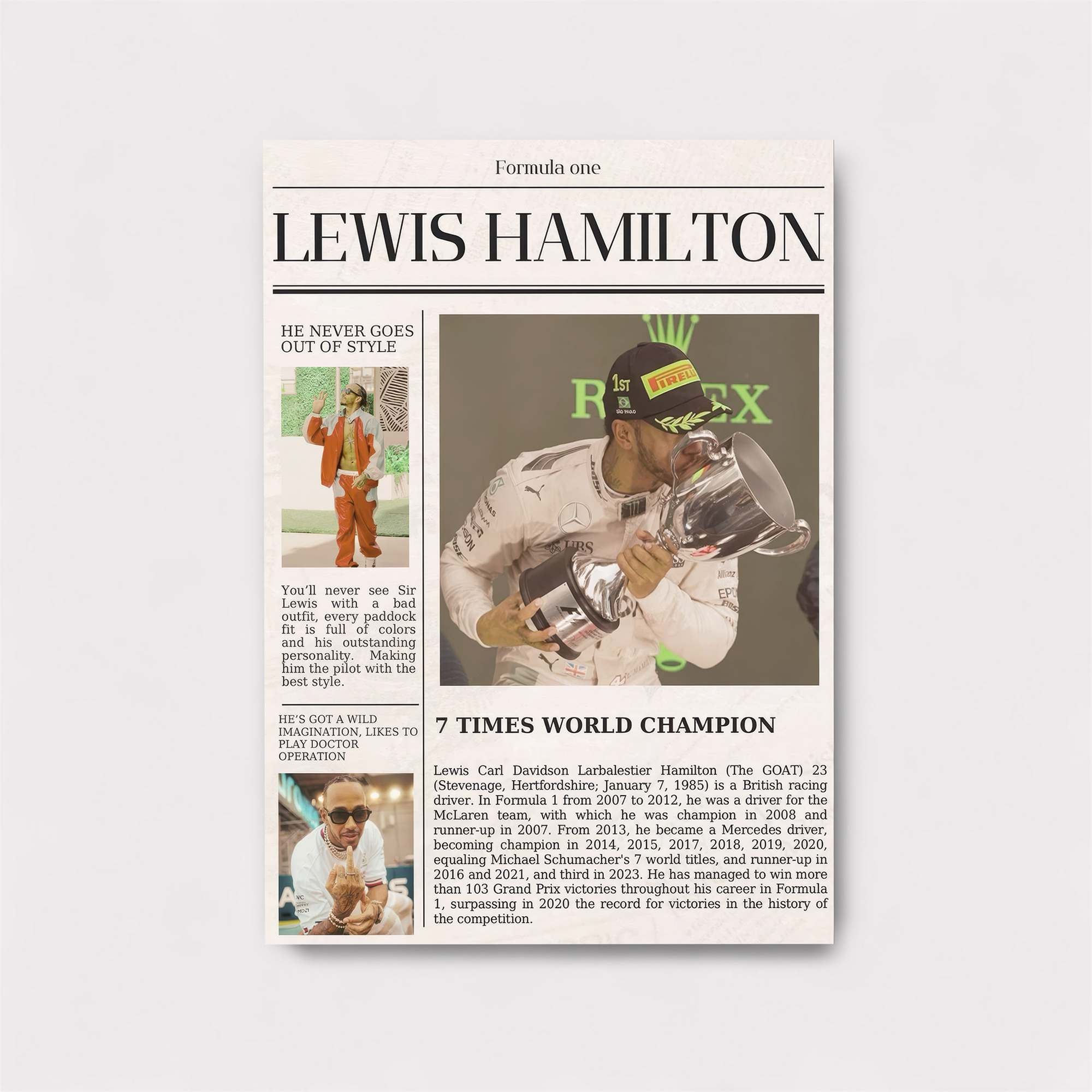 Hamilton Triumphant Safe Wall Magnetic / M