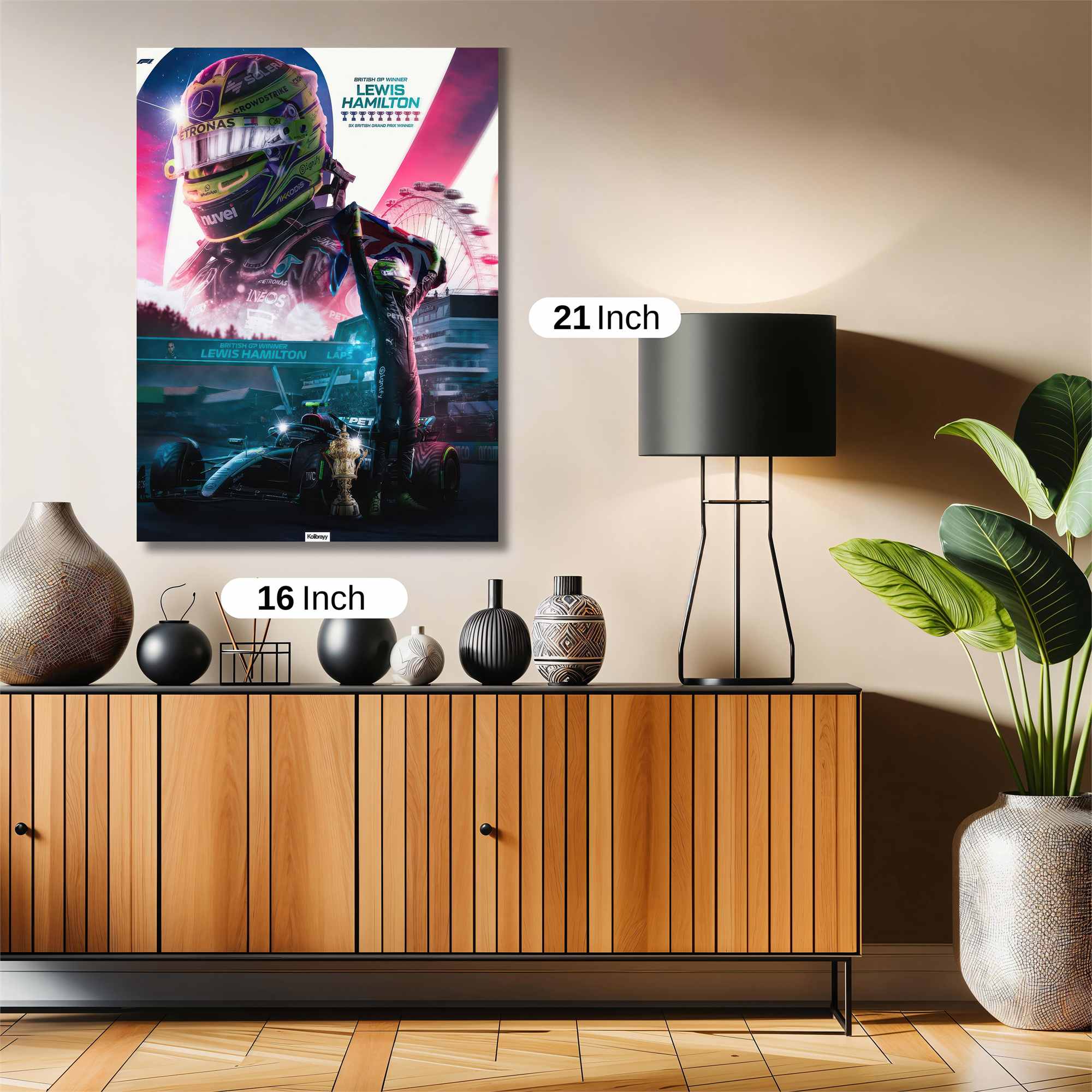 Hamilton Triumphant Safe Wall Magnetic / M