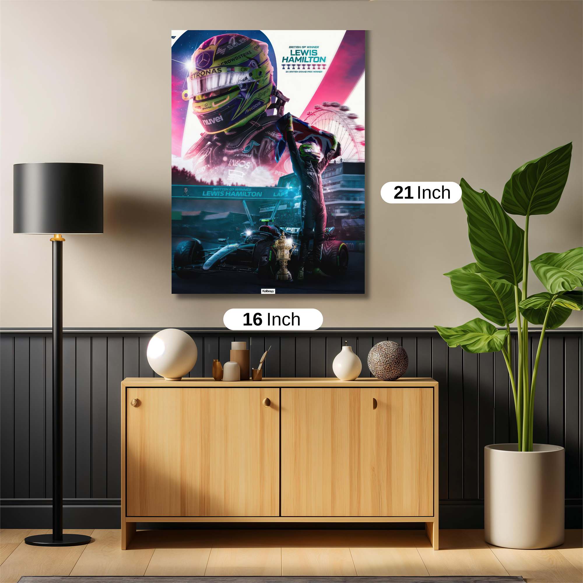Hamilton Triumphant Safe Wall Magnetic / M