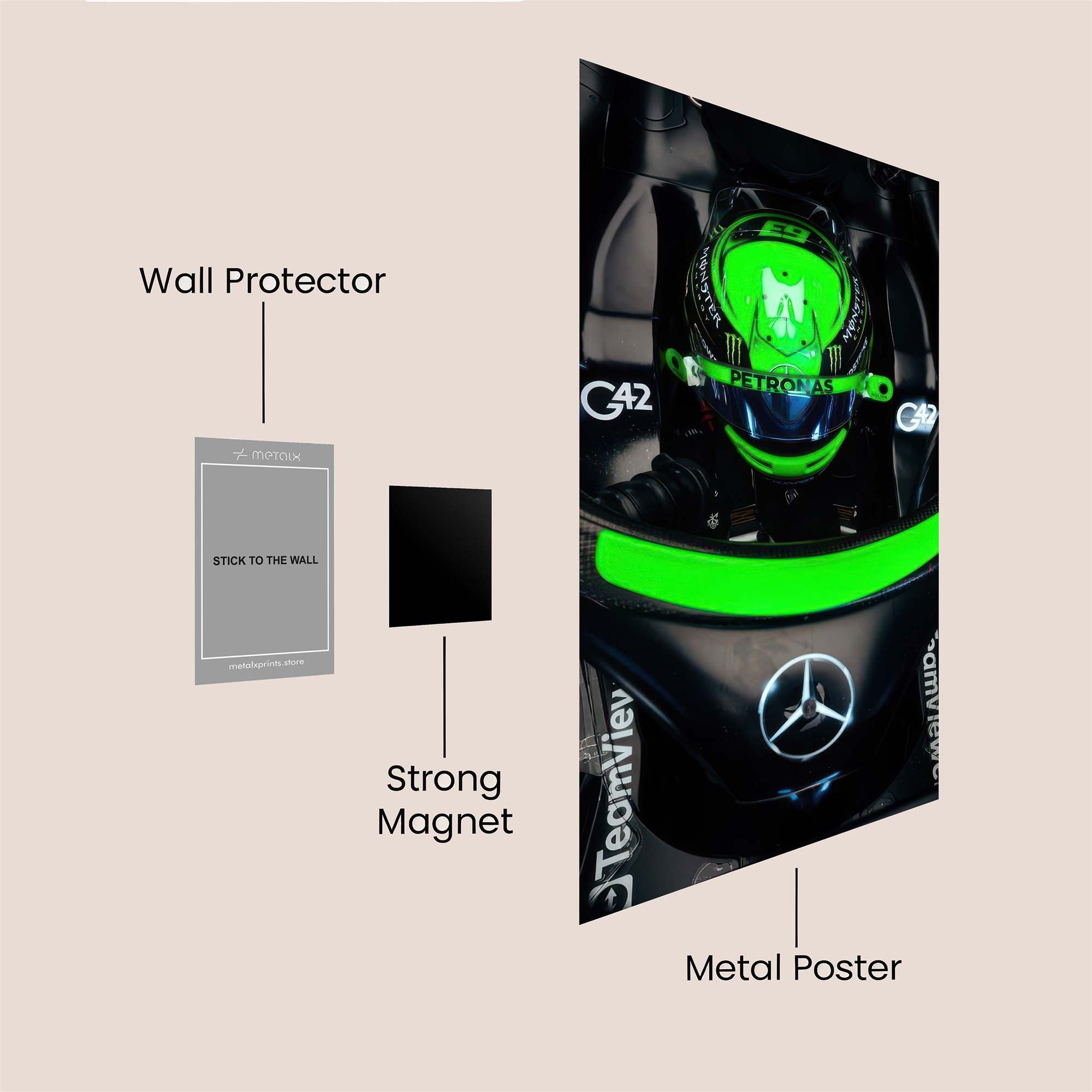 Hamilton Intense Safe Wall Magnetic / M