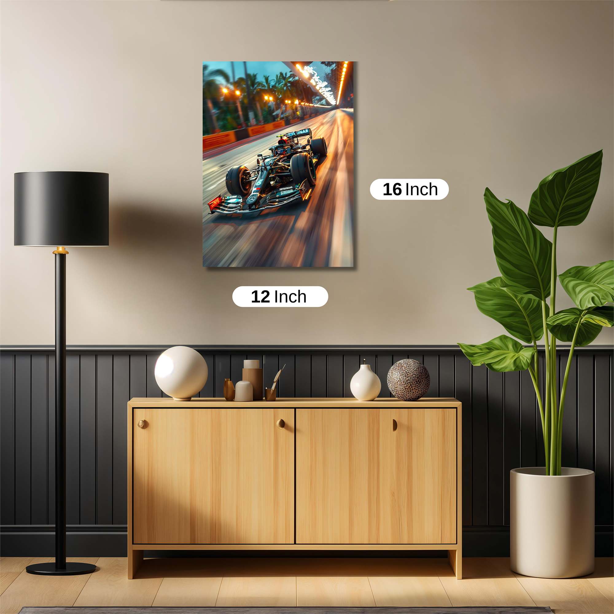 Monaco Rush Safe Wall Magnetic / M