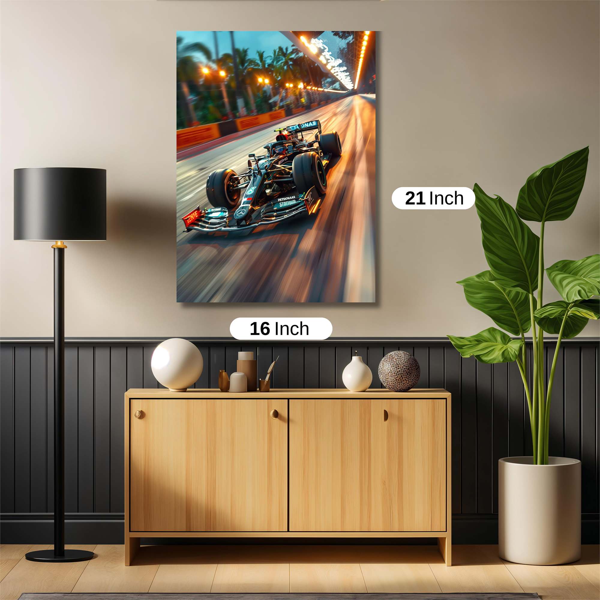 Monaco Rush Safe Wall Magnetic / M