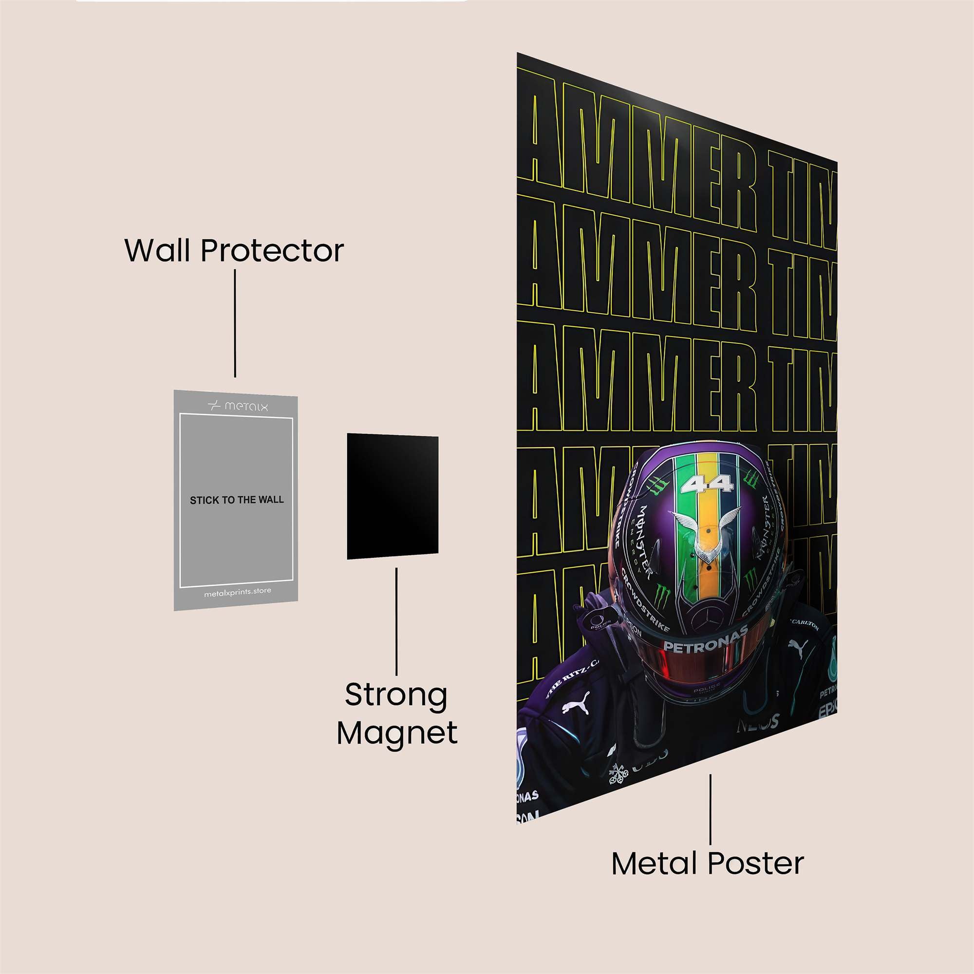 Hamilton Intense Safe Wall Magnetic / M