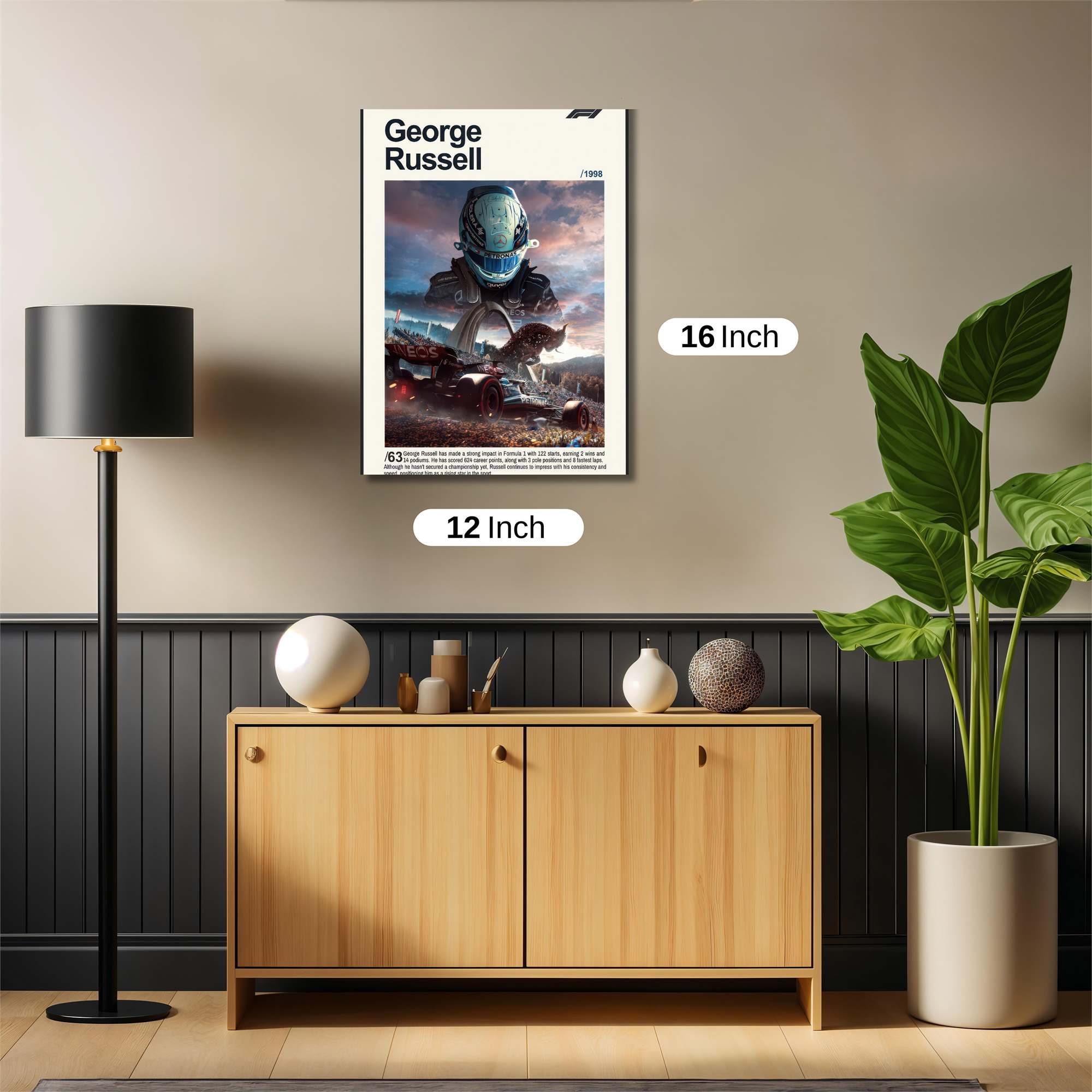 Russell Radiant Safe Wall Magnetic / M
