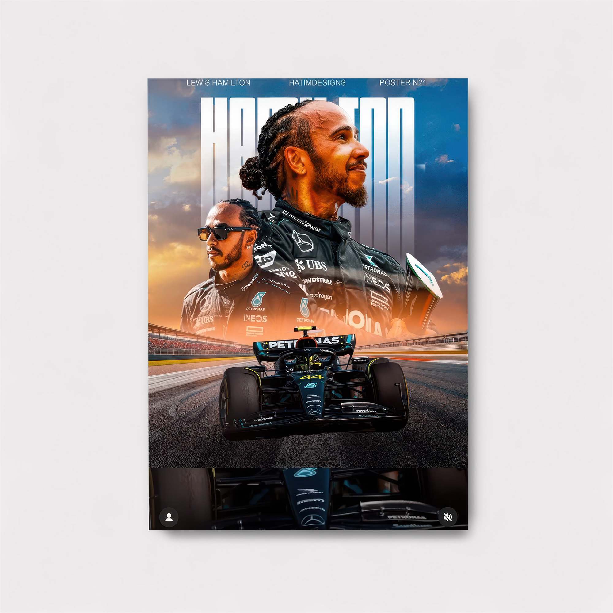 Hamilton Heroic Safe Wall Magnetic / M