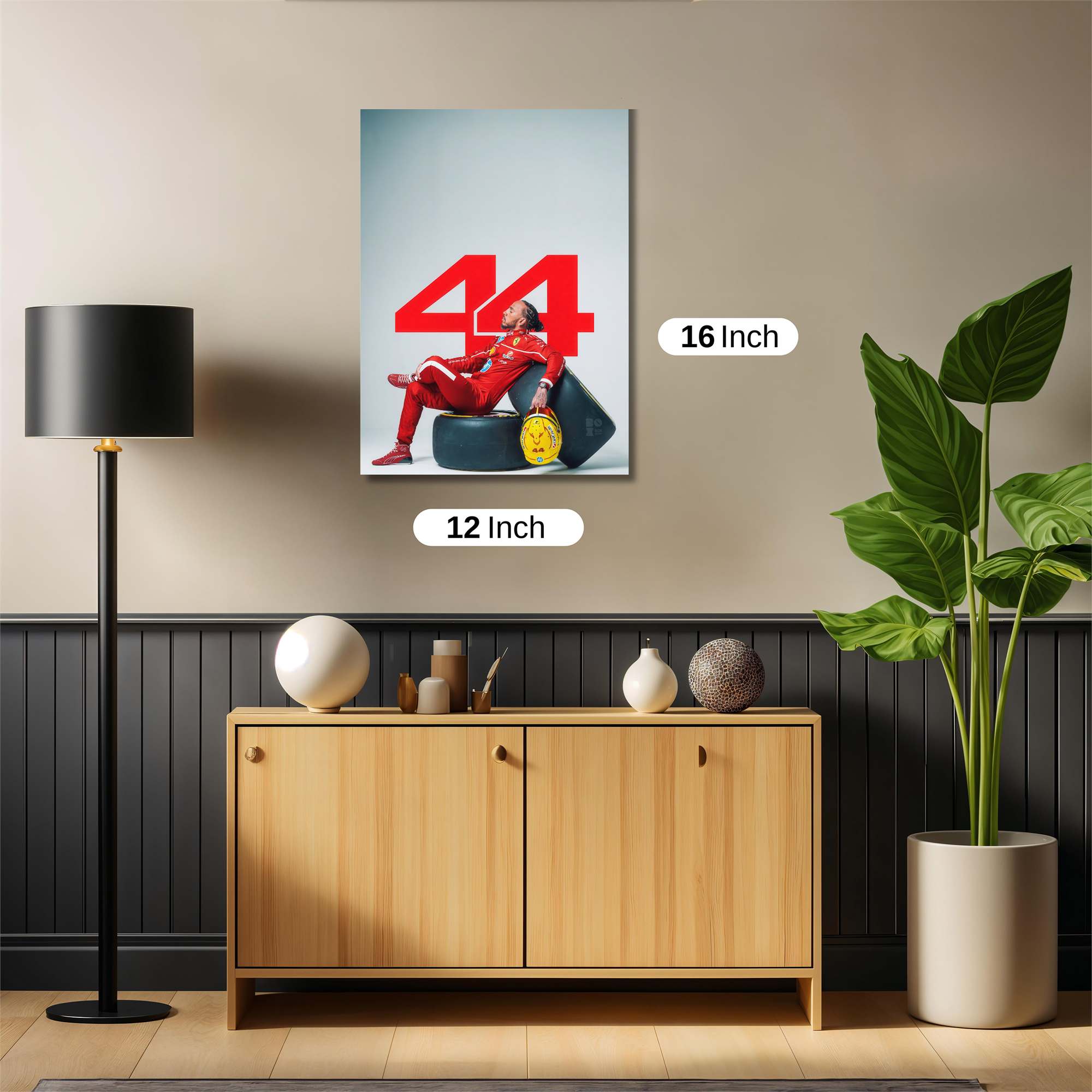 Hamilton Relaxed Safe Wall Magnetic / M