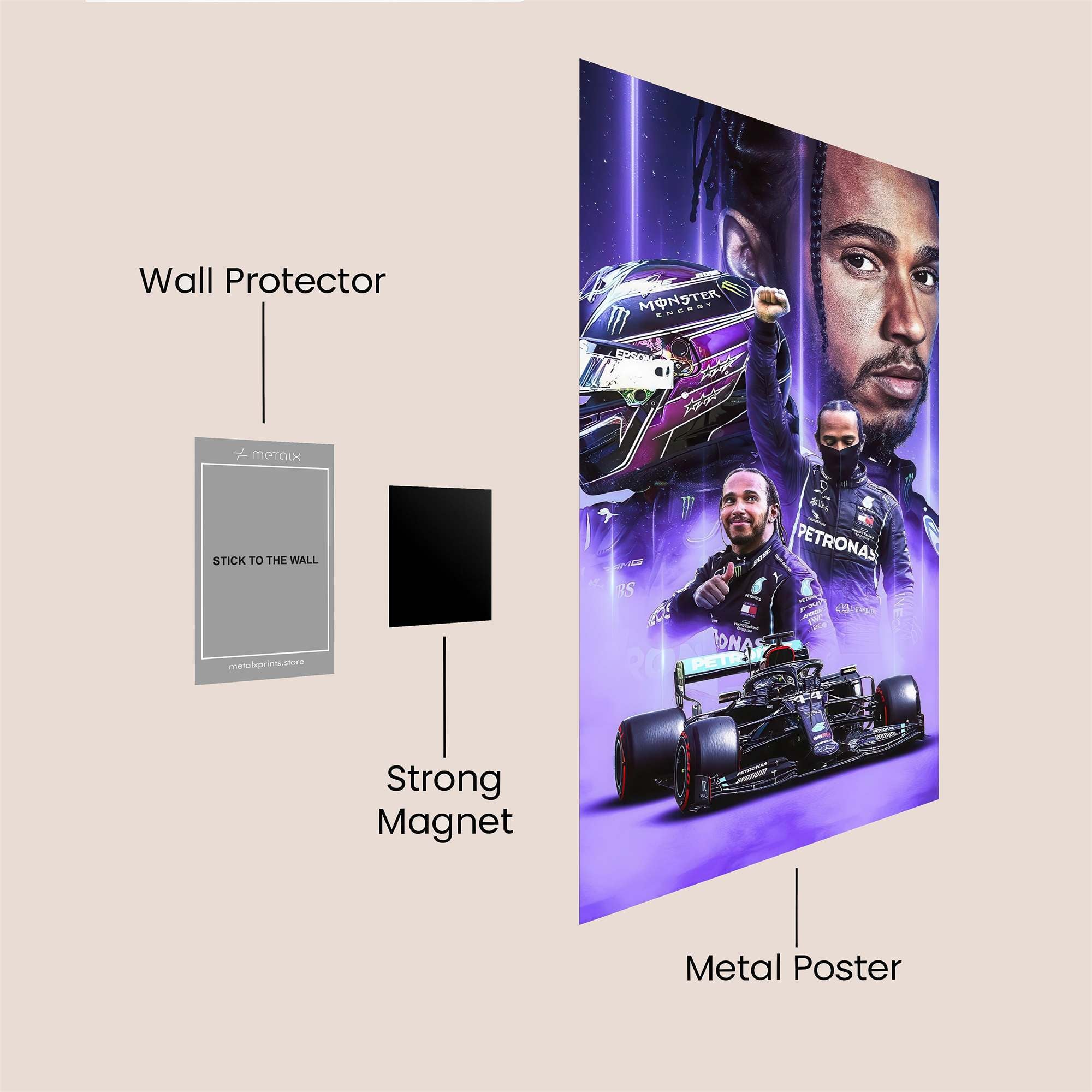 Hamilton Majestic Safe Wall Magnetic / M
