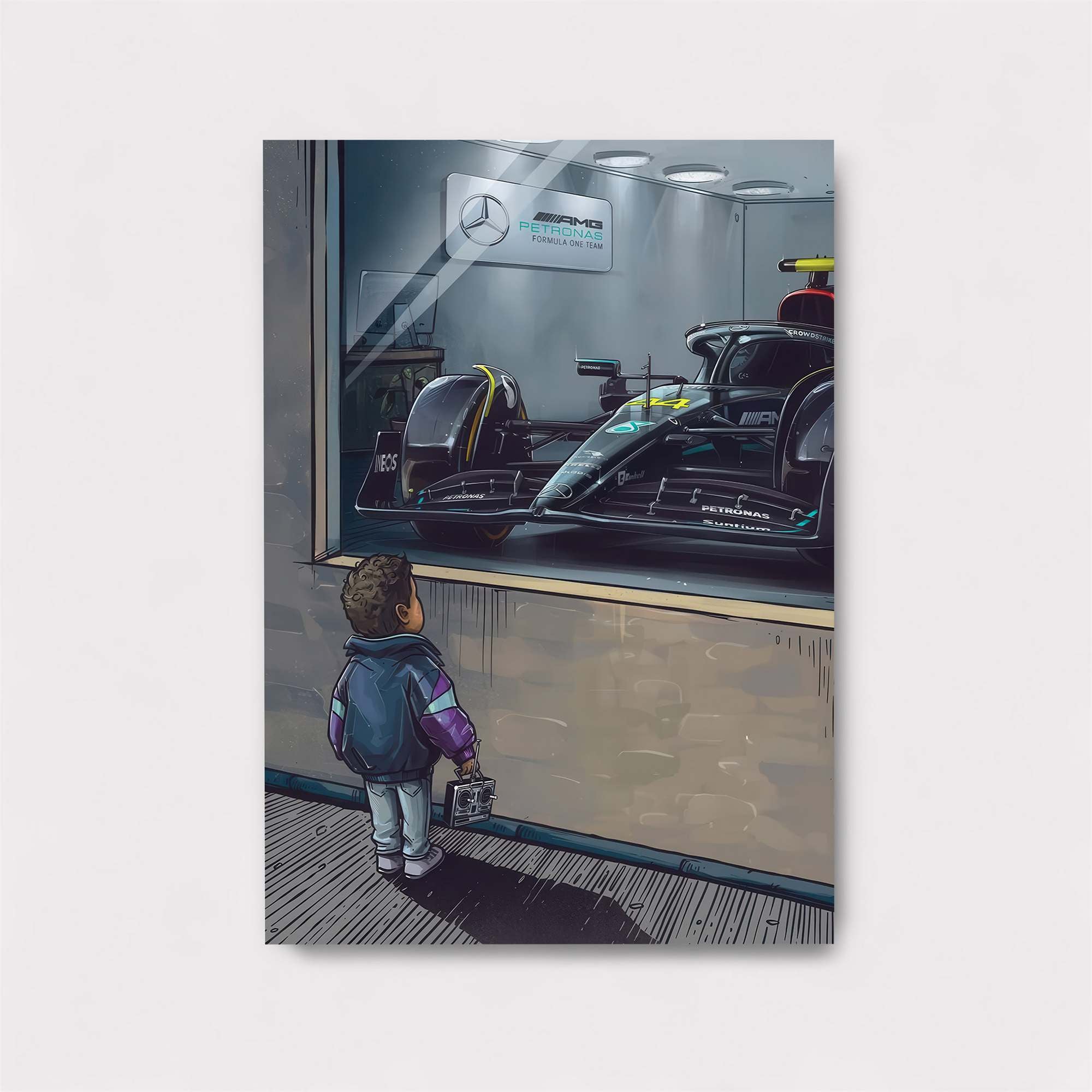 Child's Awe Safe Wall Magnetic / M