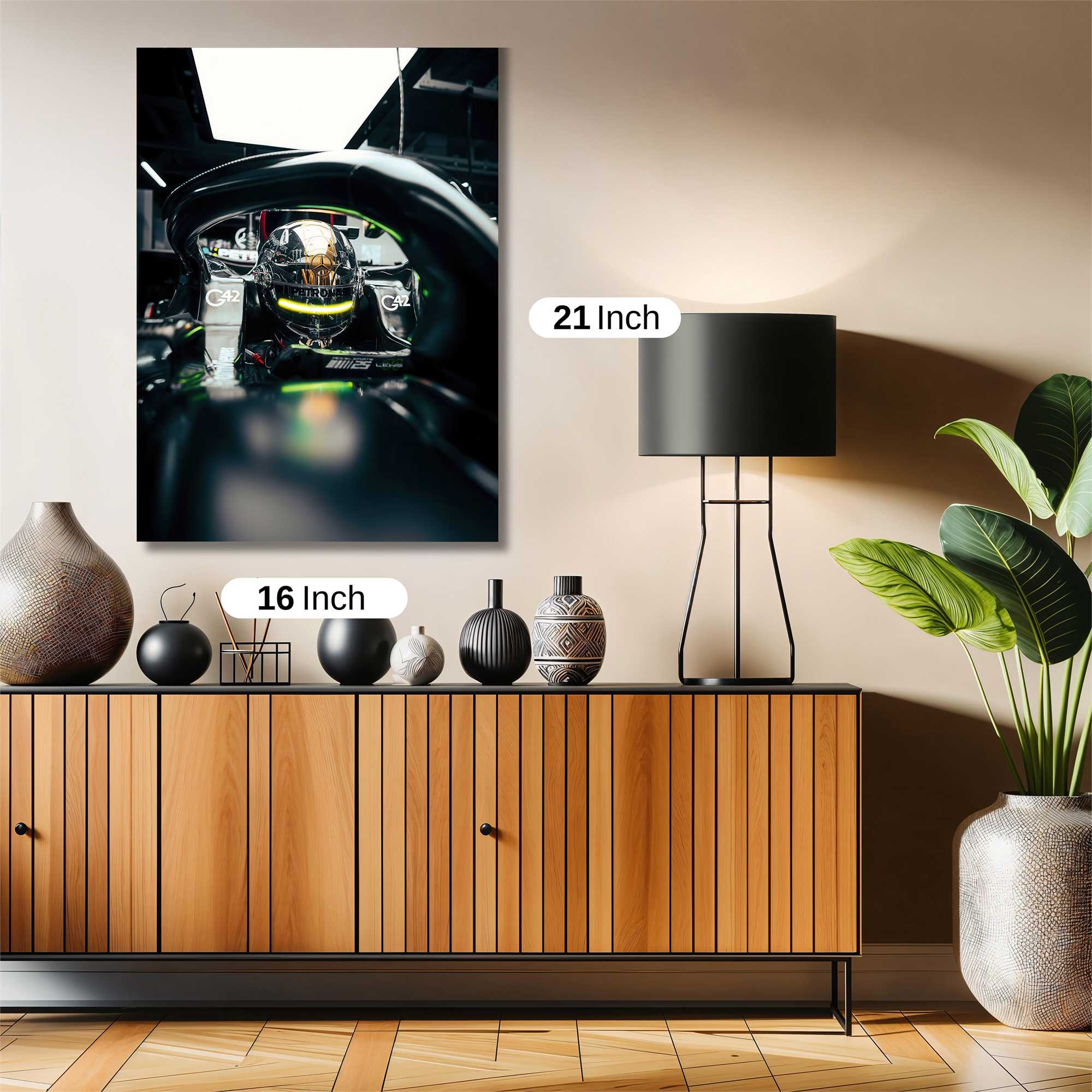 Helmeted Serenity Safe Wall Magnetic / M