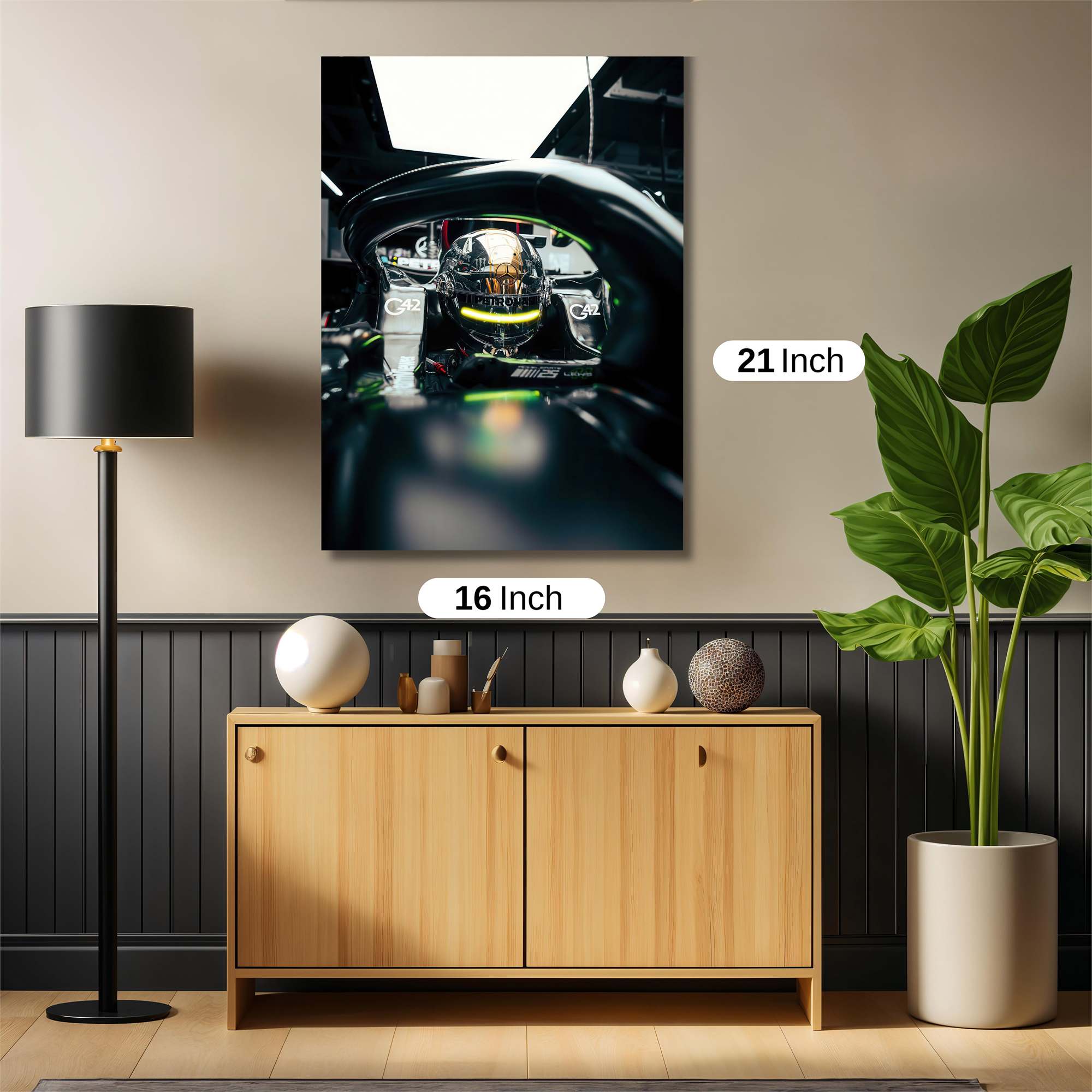Helmeted Serenity Safe Wall Magnetic / M