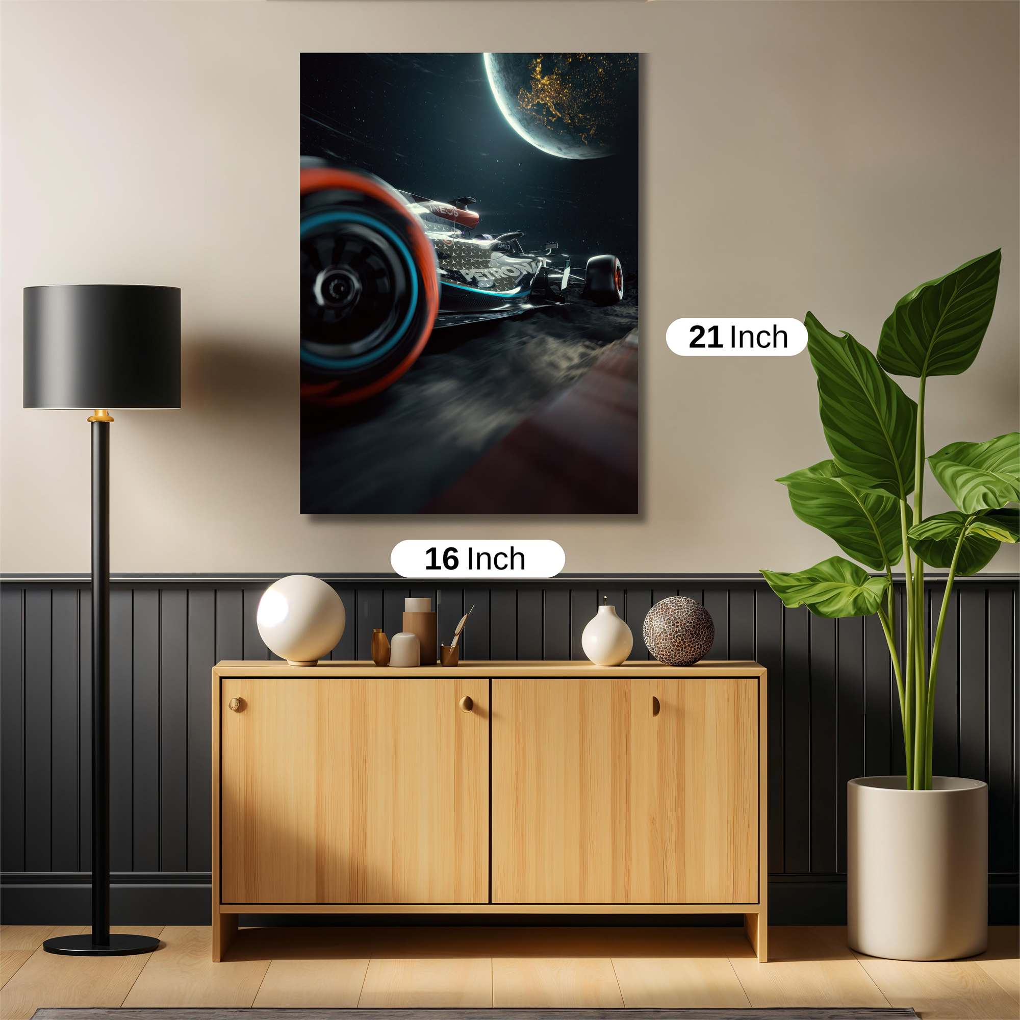 MoonRacer Safe Wall Magnetic / M