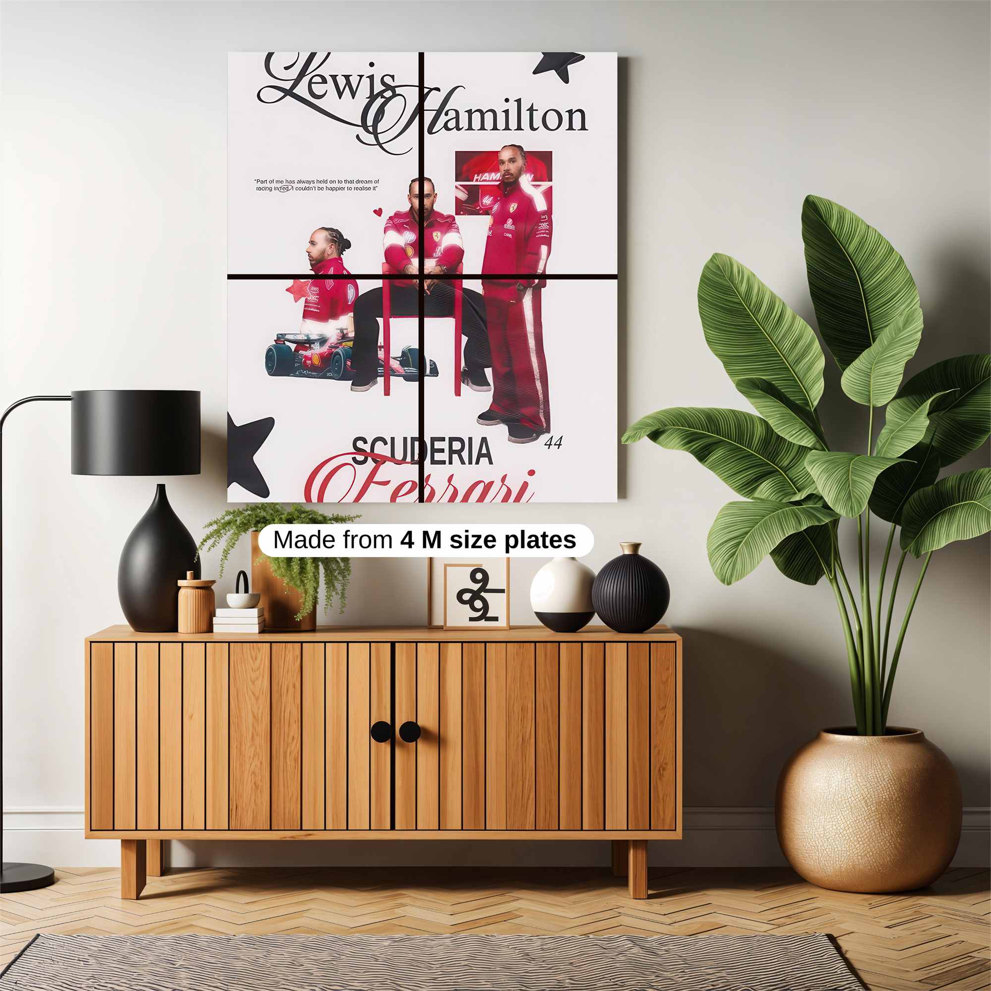 Lewis Eclectic Safe Wall Magnetic / M