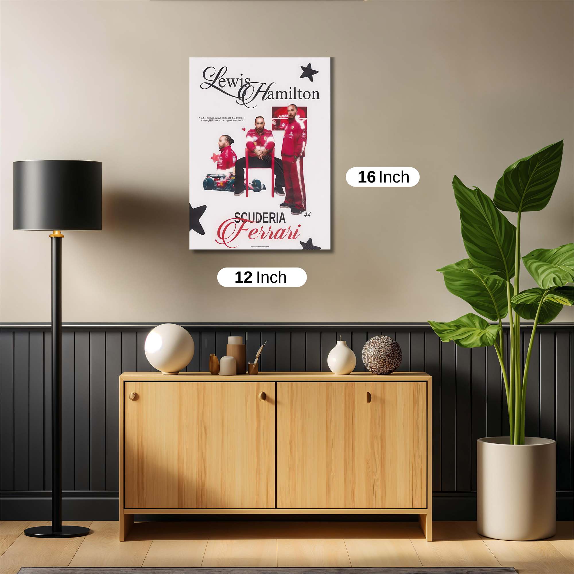 Lewis Eclectic Safe Wall Magnetic / M