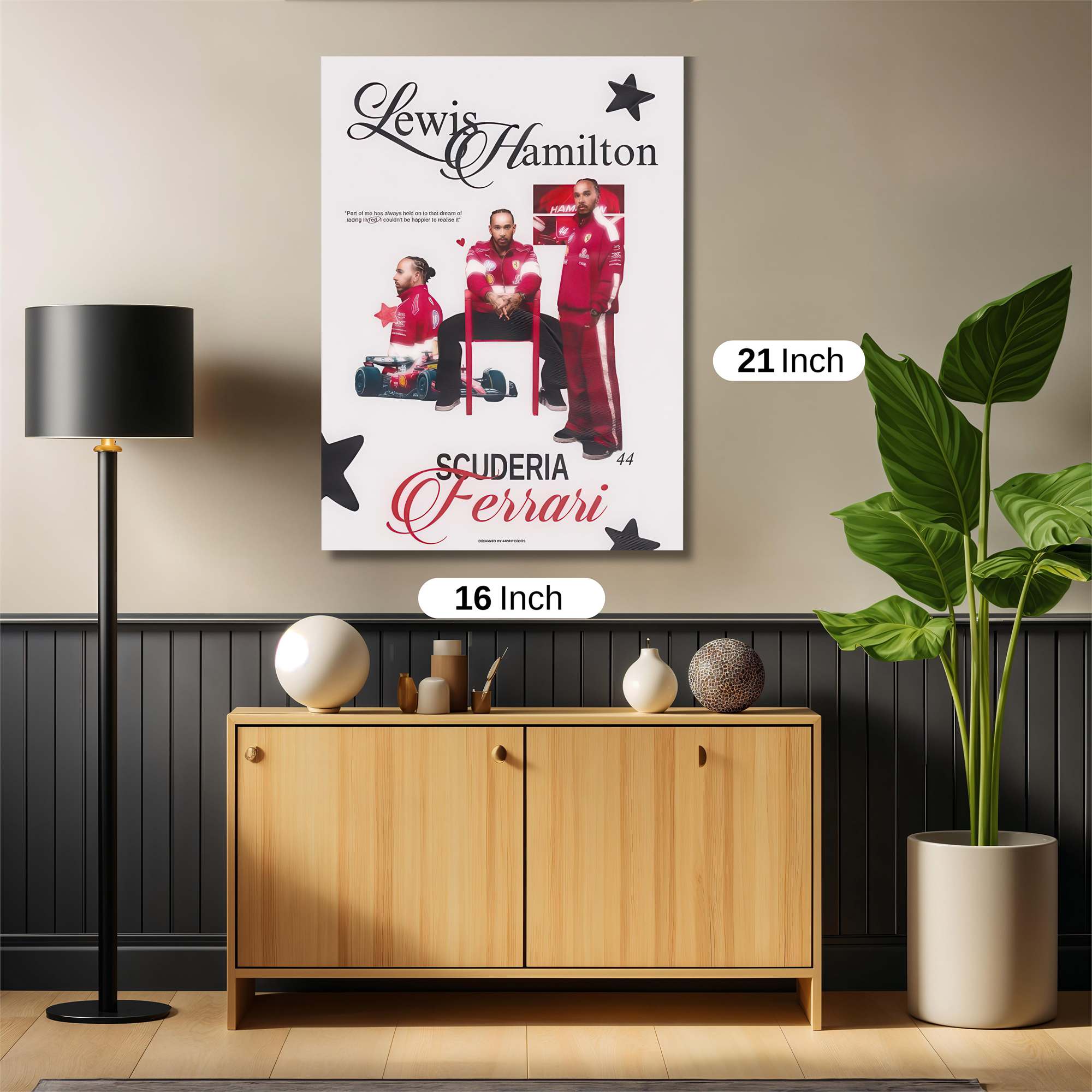 Lewis Eclectic Safe Wall Magnetic / M