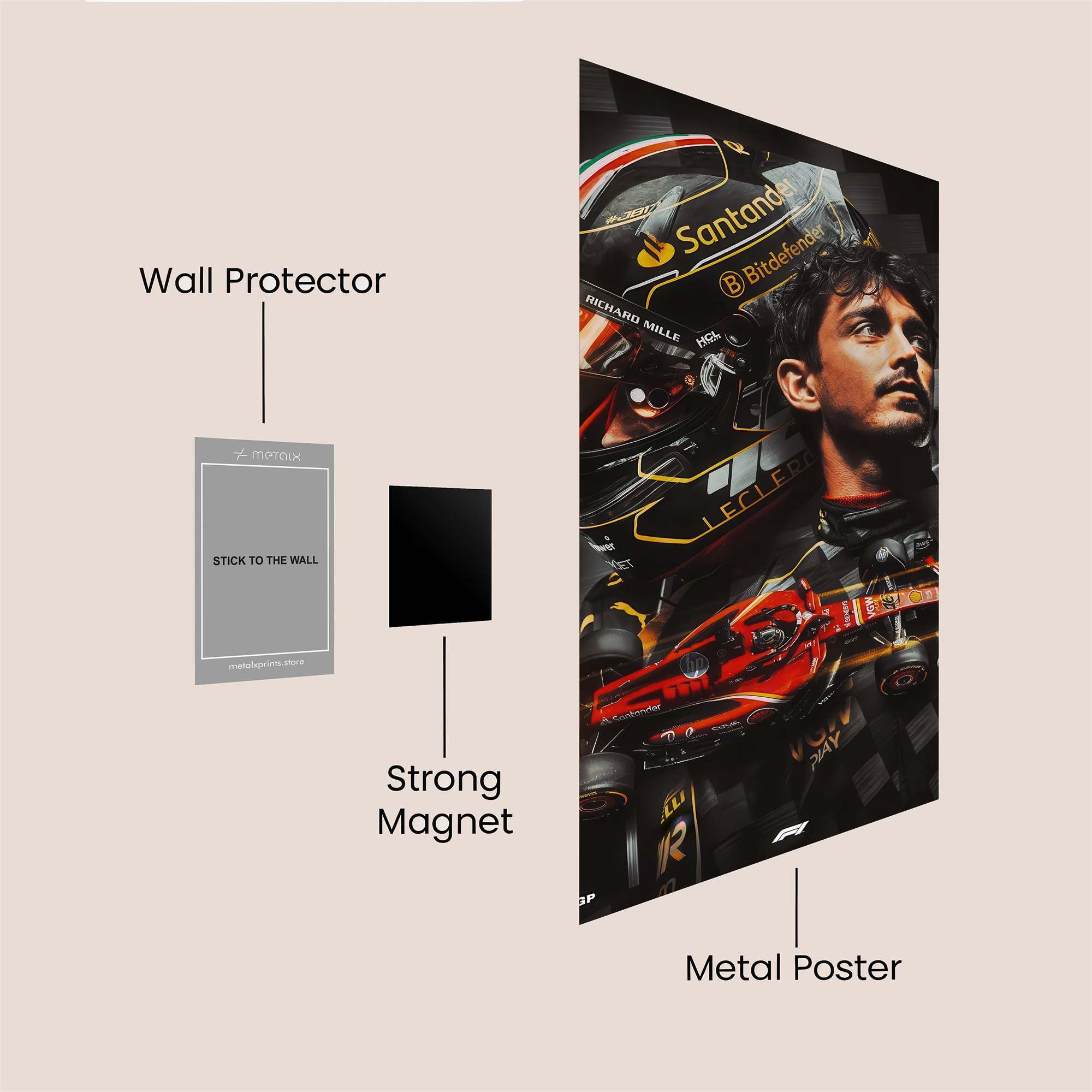 Leclerc Intensity Safe Wall Magnetic / M
