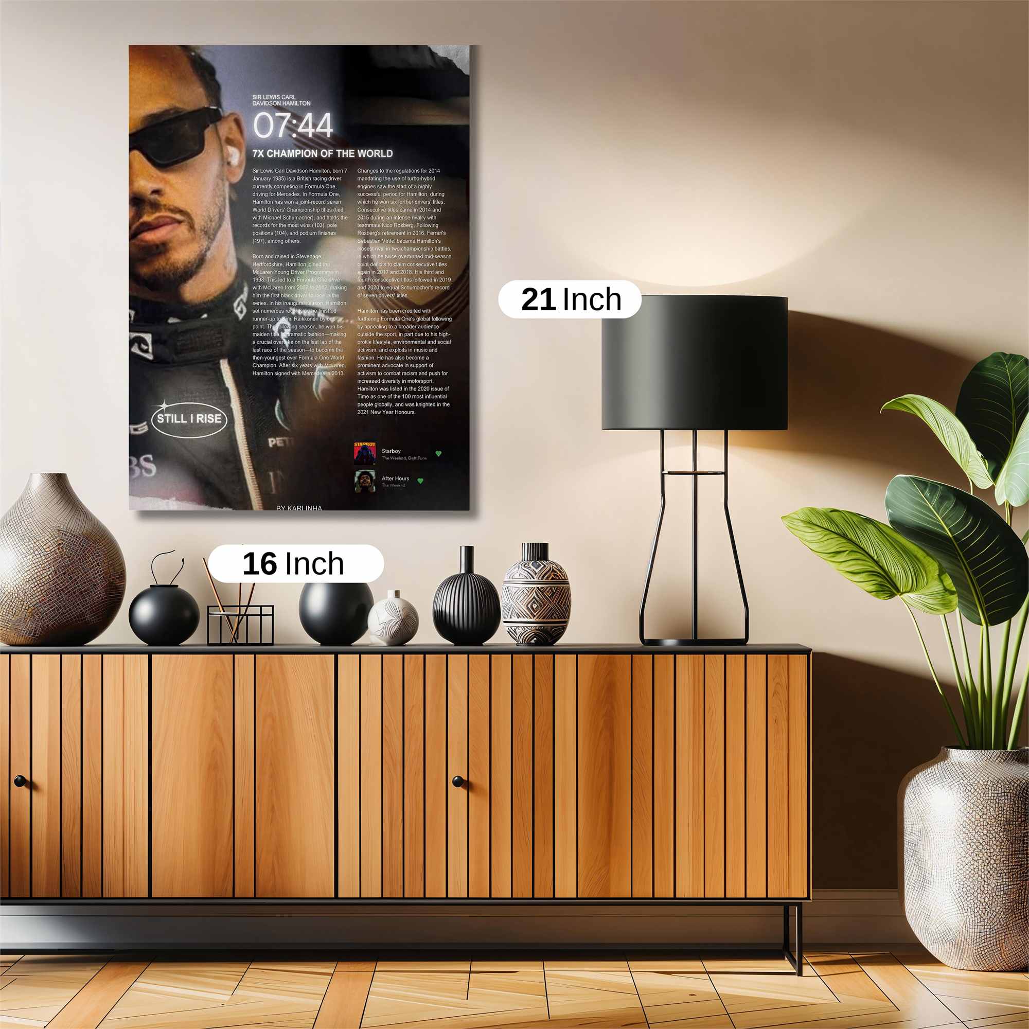 Hamilton Triumphant Safe Wall Magnetic / M