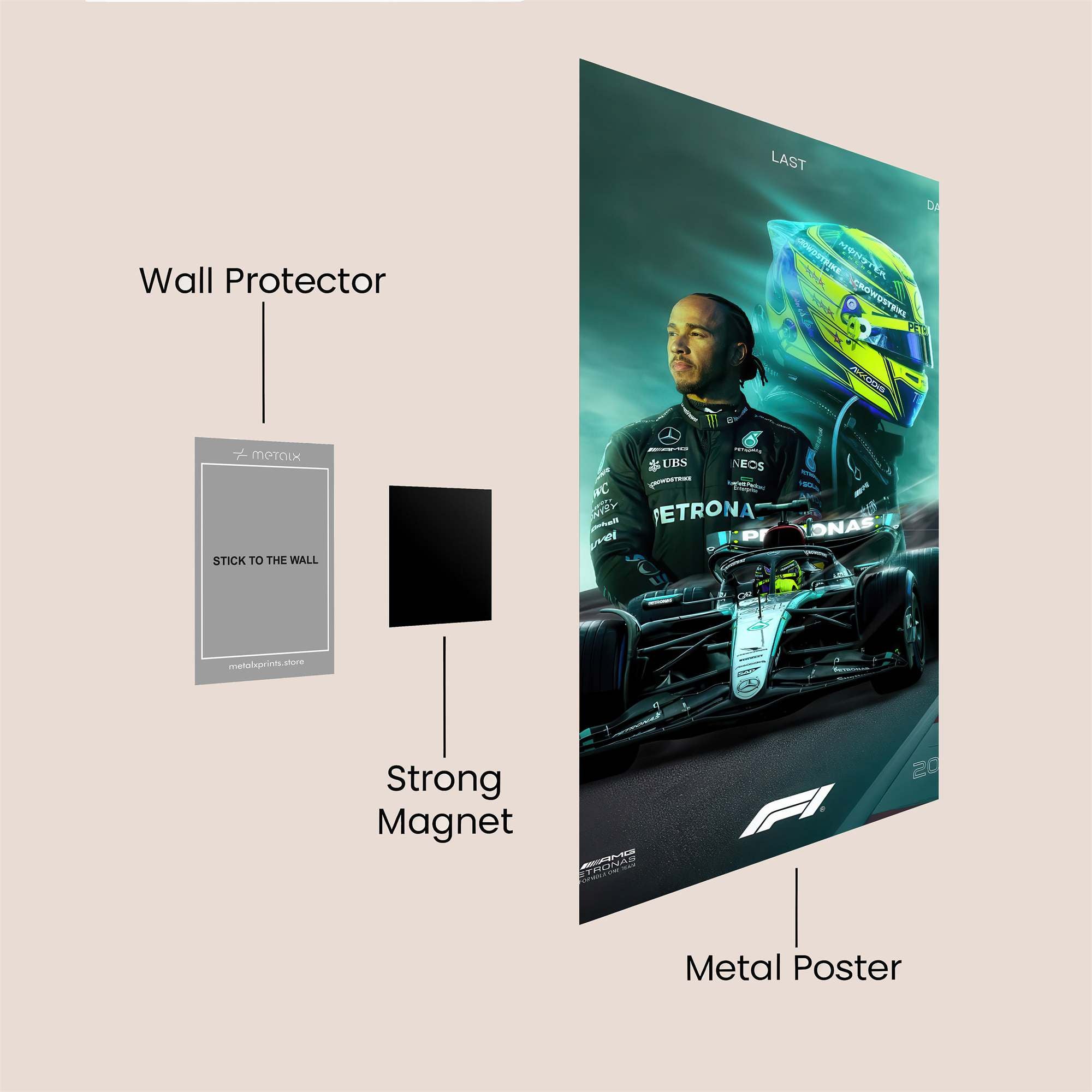 Hamilton Legacy Safe Wall Magnetic / M