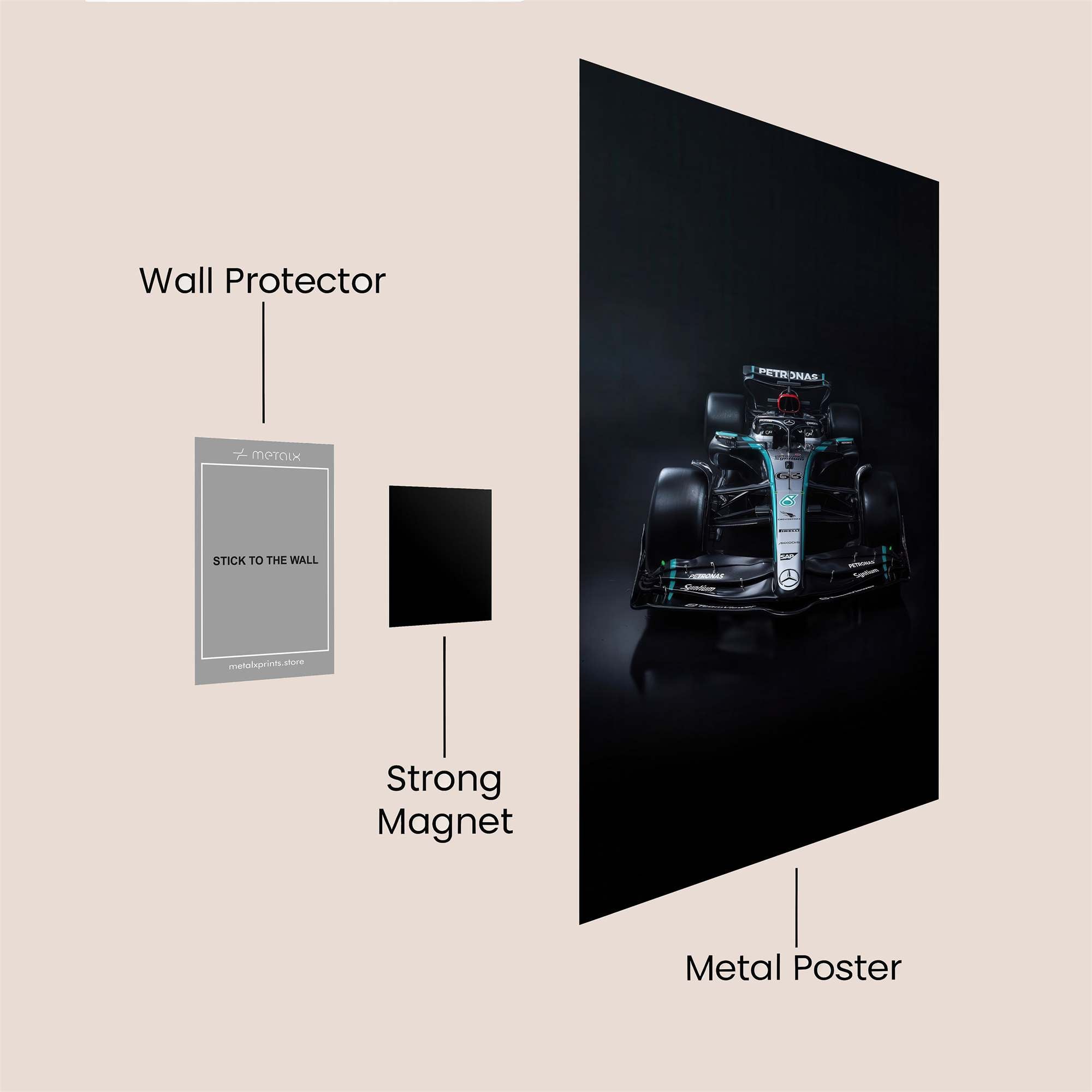 Mercedes Enigmatic Safe Wall Magnetic / M