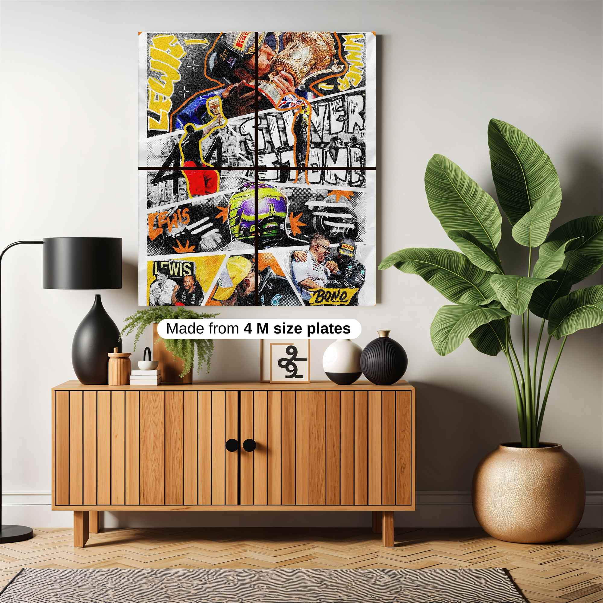 Hamilton Triumphant Safe Wall Magnetic / M