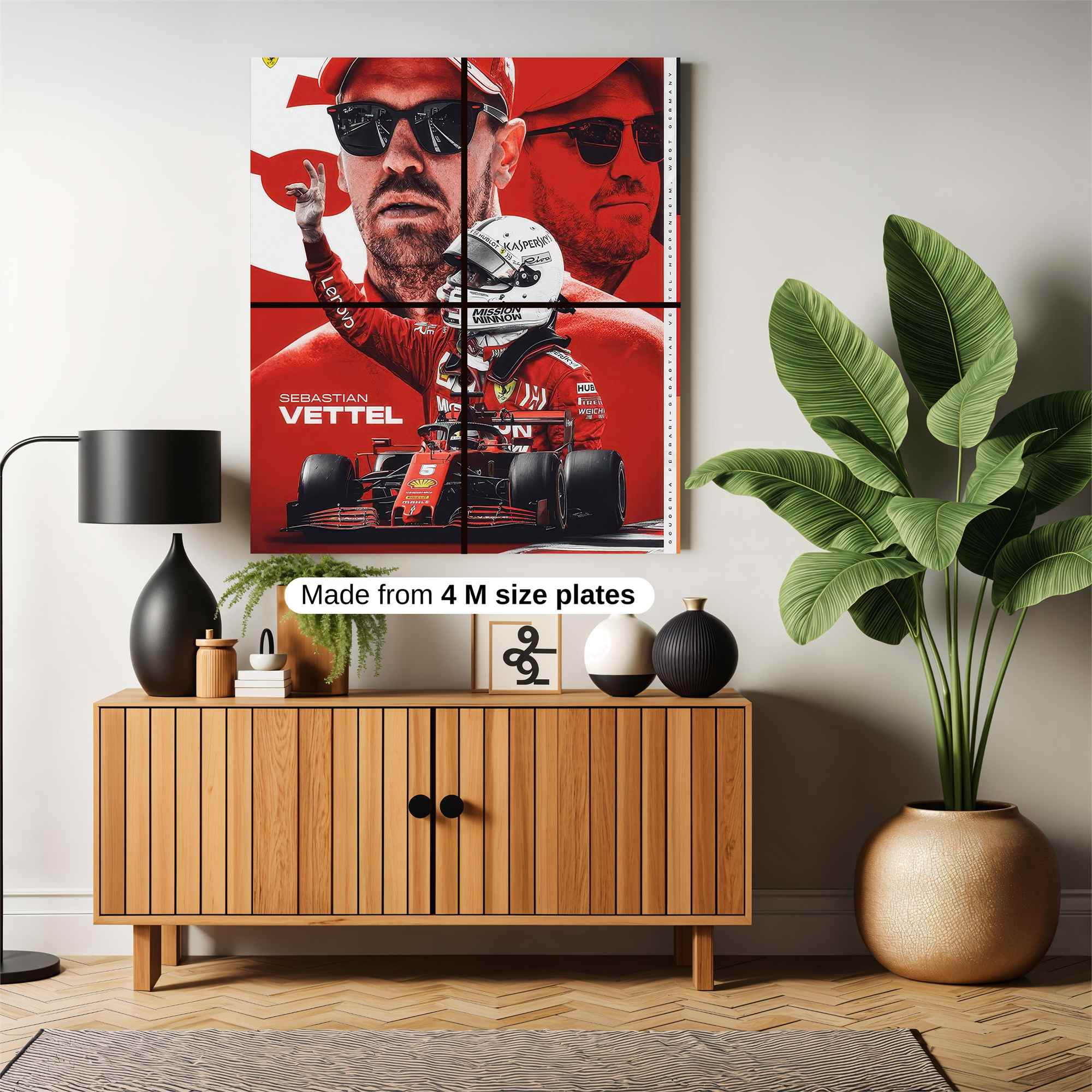 Vettel Victorious Safe Wall Magnetic / M